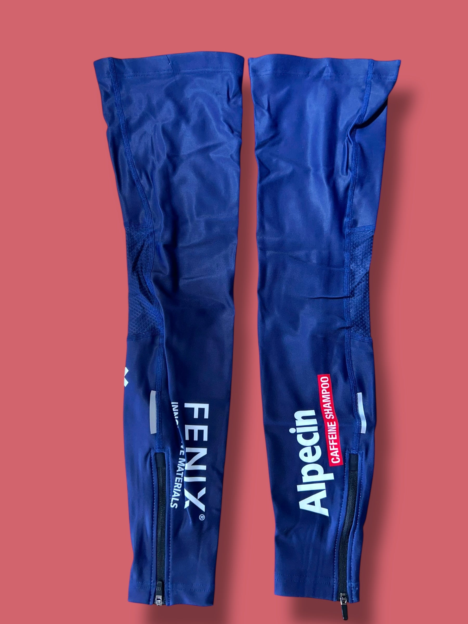 Leg Warmers Waterproof Thermal Fleece Rider Race Issued | Alpecin Deceuninck Kalas| Pro Cycling Kit