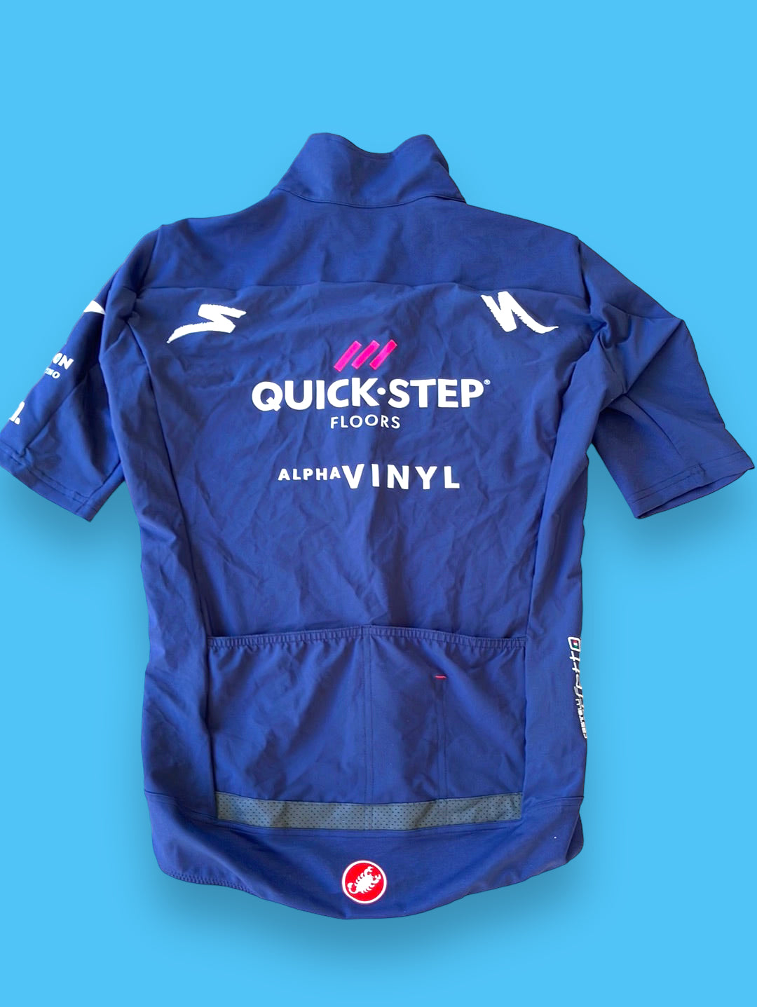 Short Sleeve Perfetto Jersey Waterproof | Castelli | Quick-Step Alpha Vinyl / Soudal | Pro Cycling Kit