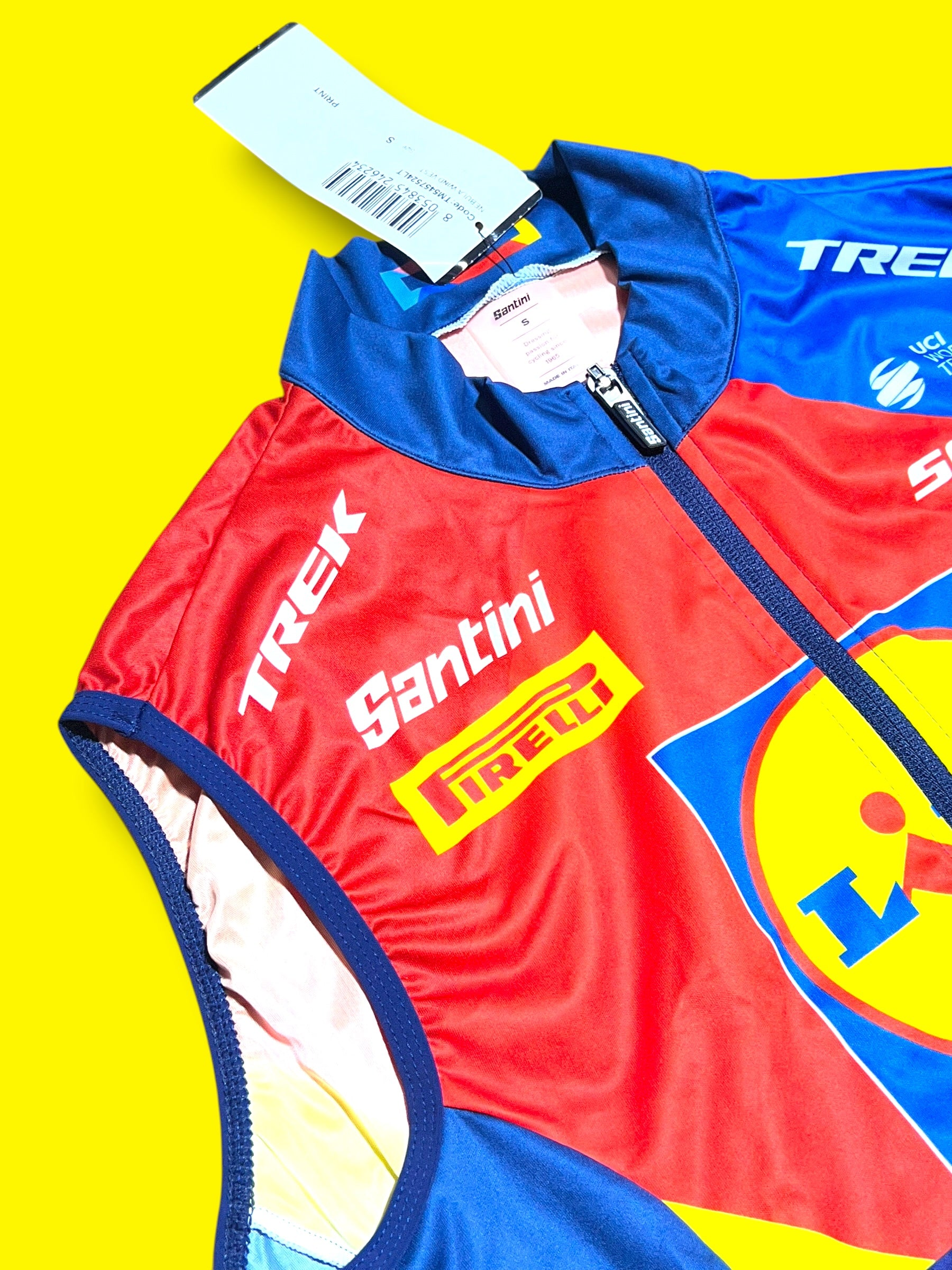 Rain Wind Vest Packable Gilet |Lidl Trek |Pro Cycling