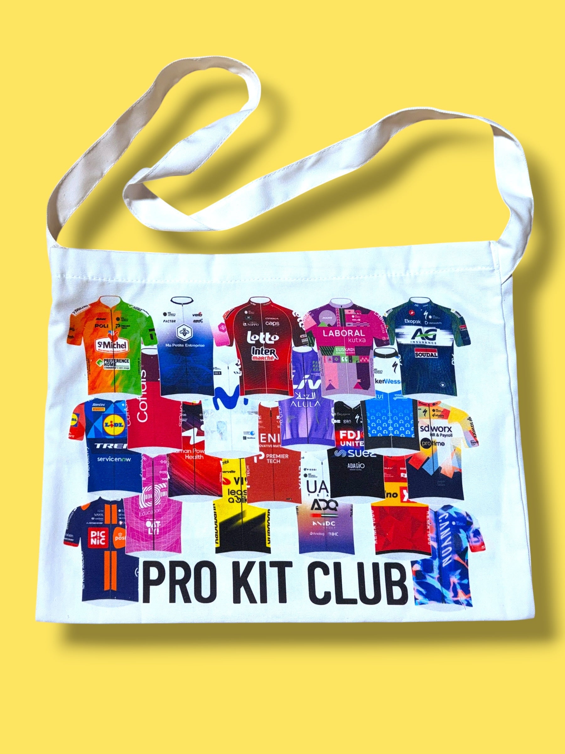 2026 Mens and Women’s Cycling Peloton Tote Bag / Musette / Shopping bag | Pro Kit Club