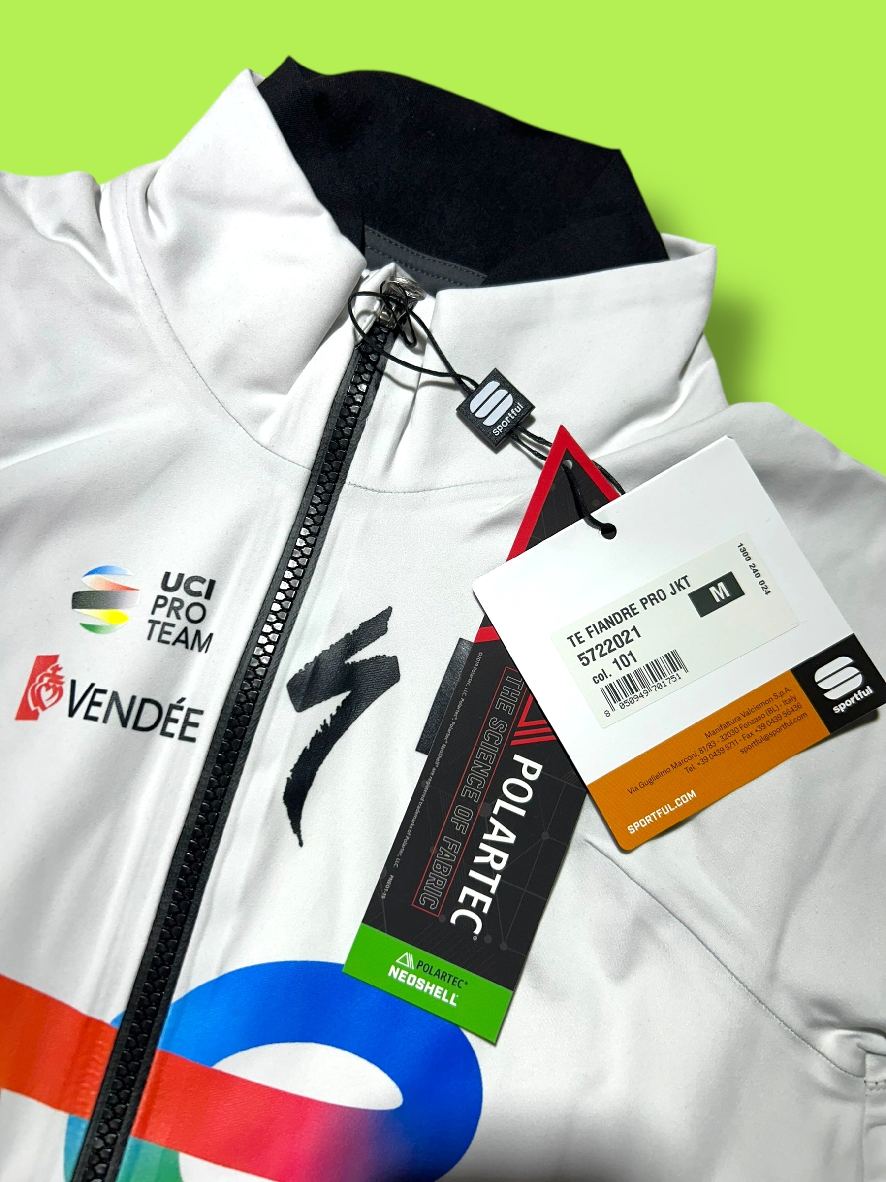 Fiandre Jersey Pro SL Jacket Long Sleeve Rain Winter Gabba | Sportful | Total Direct Energies| Pro Cycling Kit