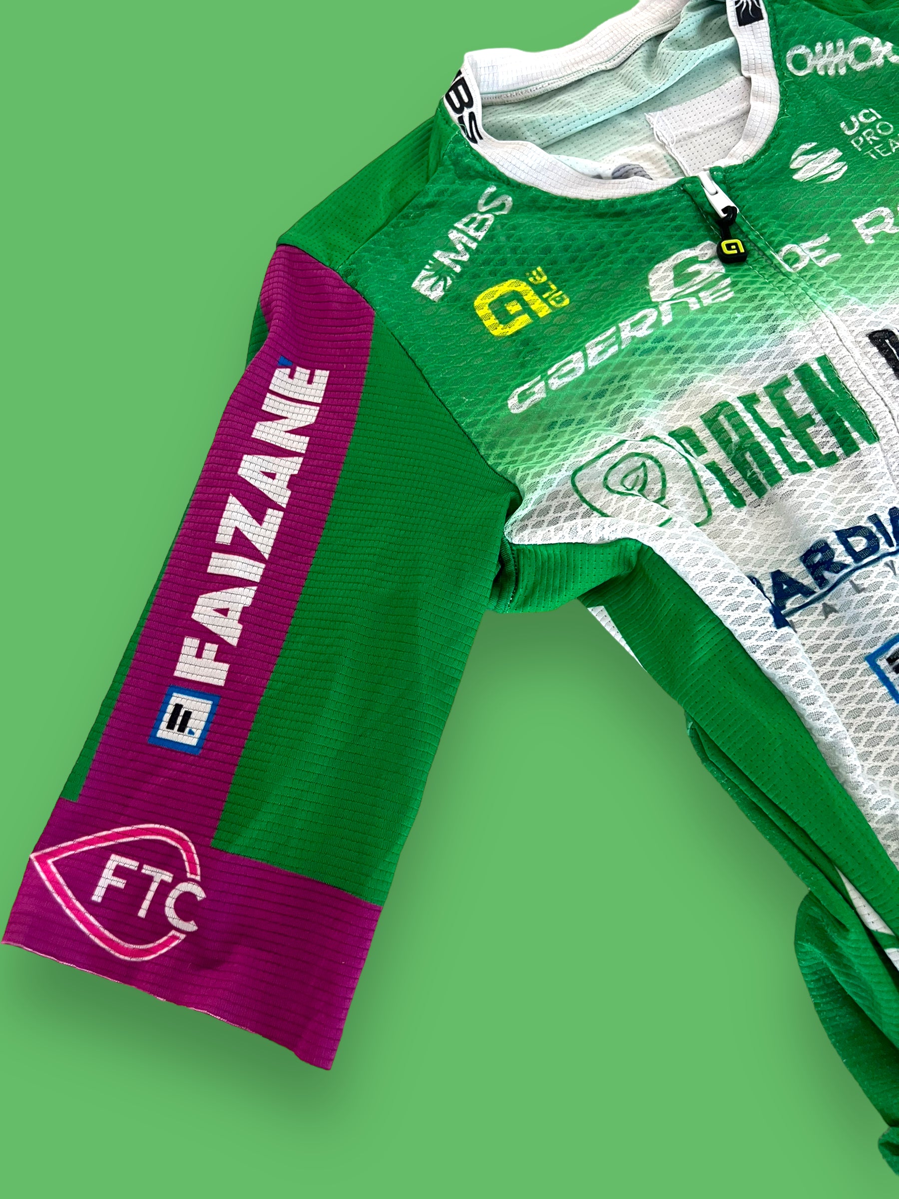 Summer Road Suit + Gloves | Ale | Bardiani Green Project Pro Team | Pro Cycling Kit