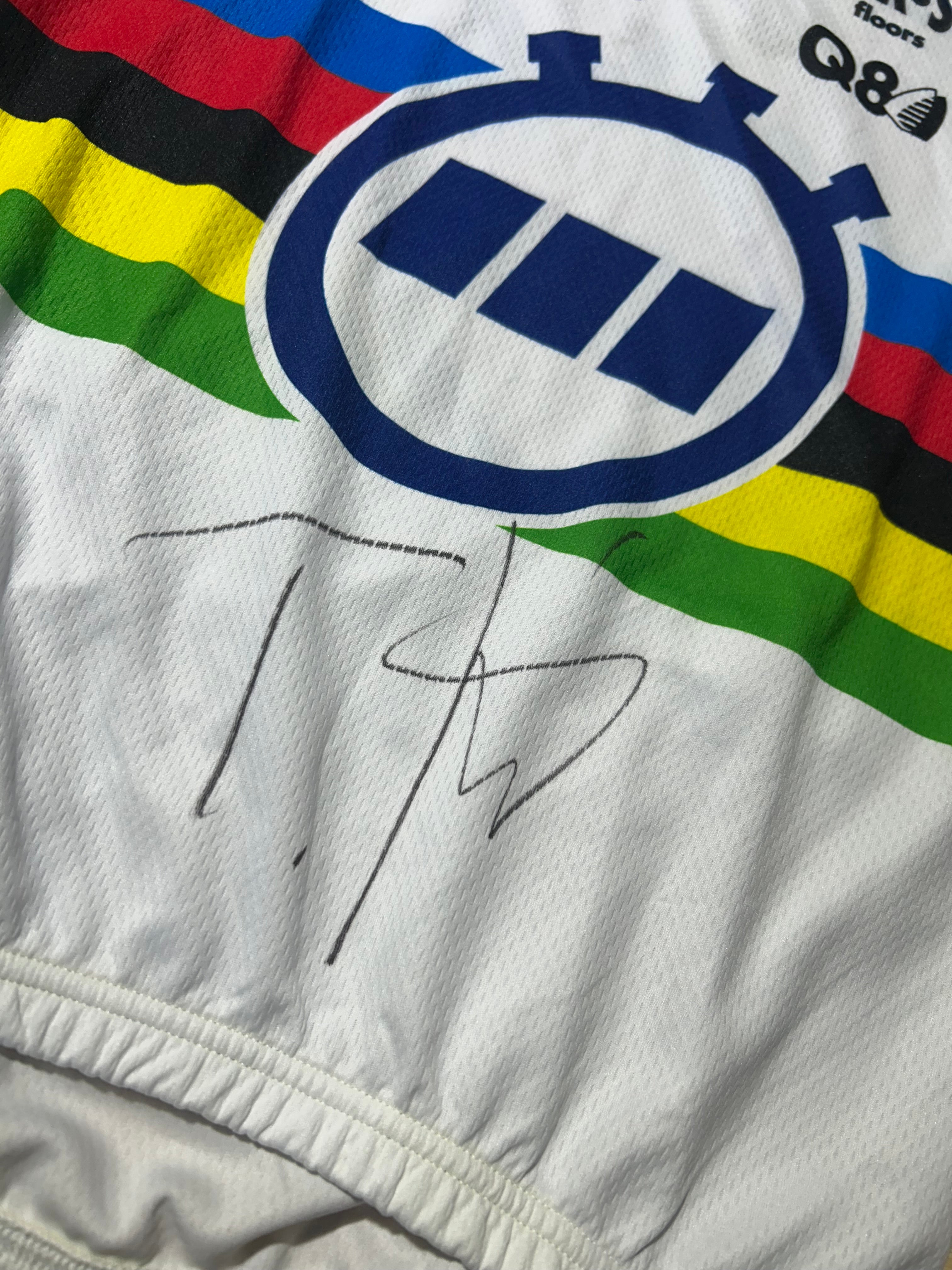 Short Sleeve Jersey Tony Martin World Champion| Vermarc | Quick-Step | Pro Team Cycling Kit
