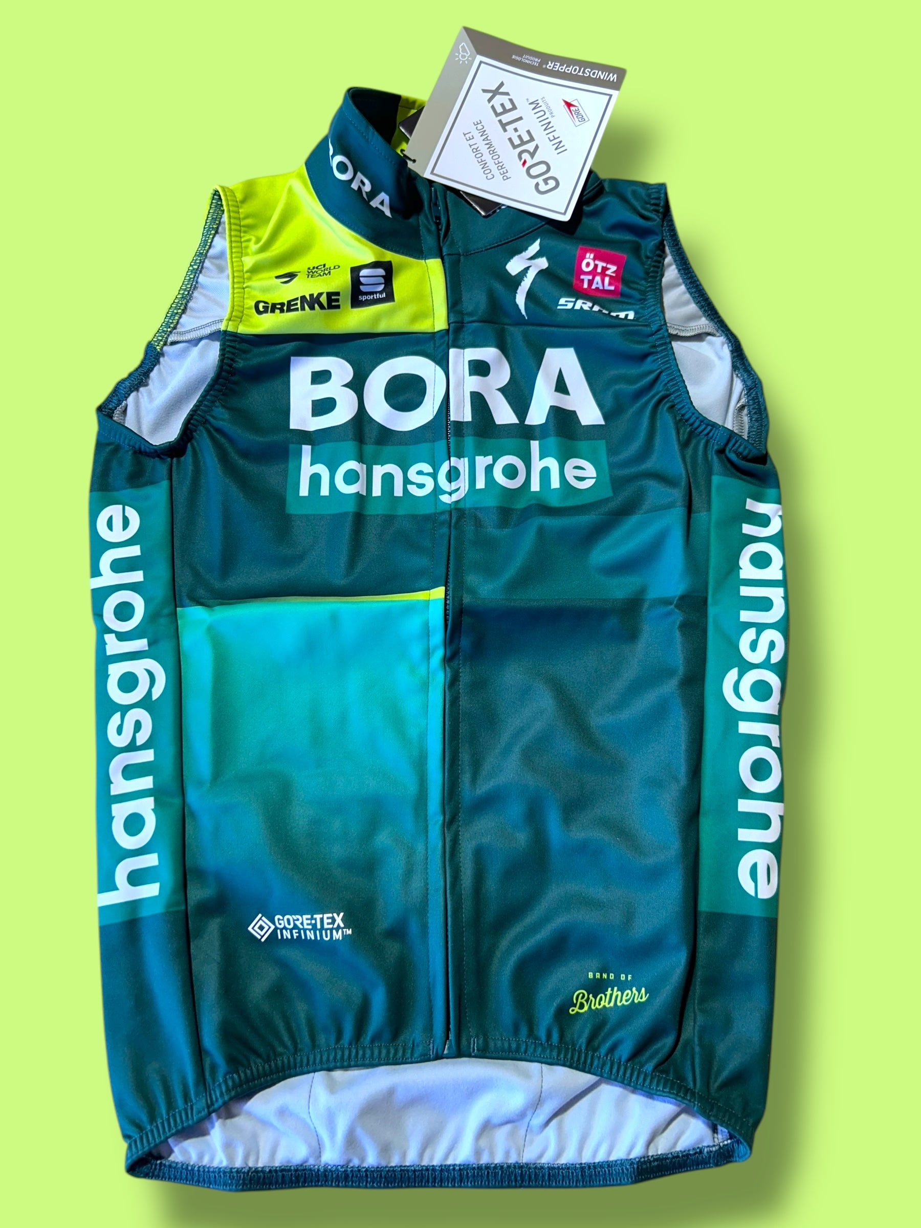 Vest Gilet Team Issued Thermal Gore-Tex Winter | Sportful | Bora Hansgrohe| Pro Cycling Kit