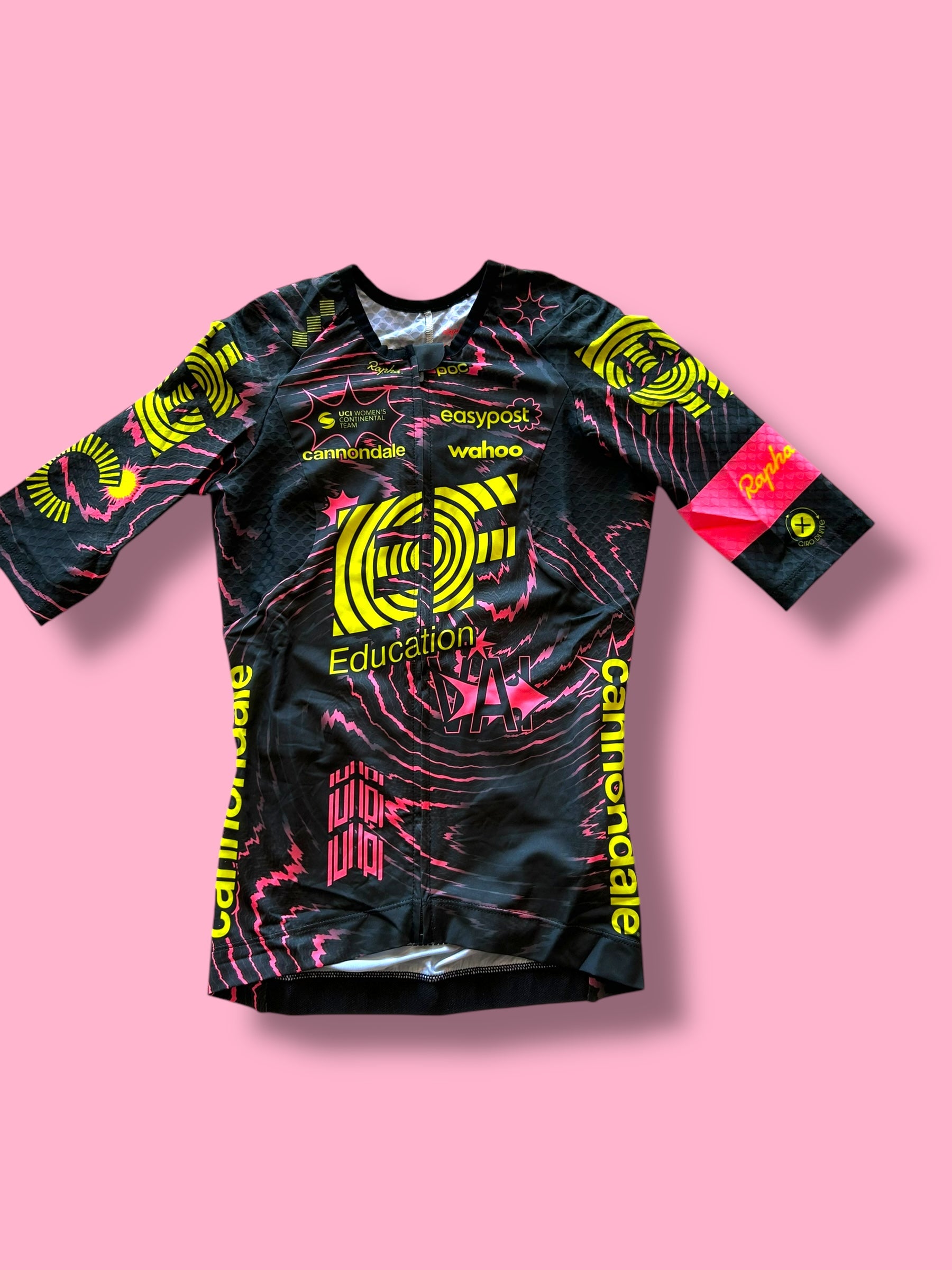 Short Sleeve Aero Jersey Womens | Rapha Pro Team | EF Education First | Pro Cycling Kit
