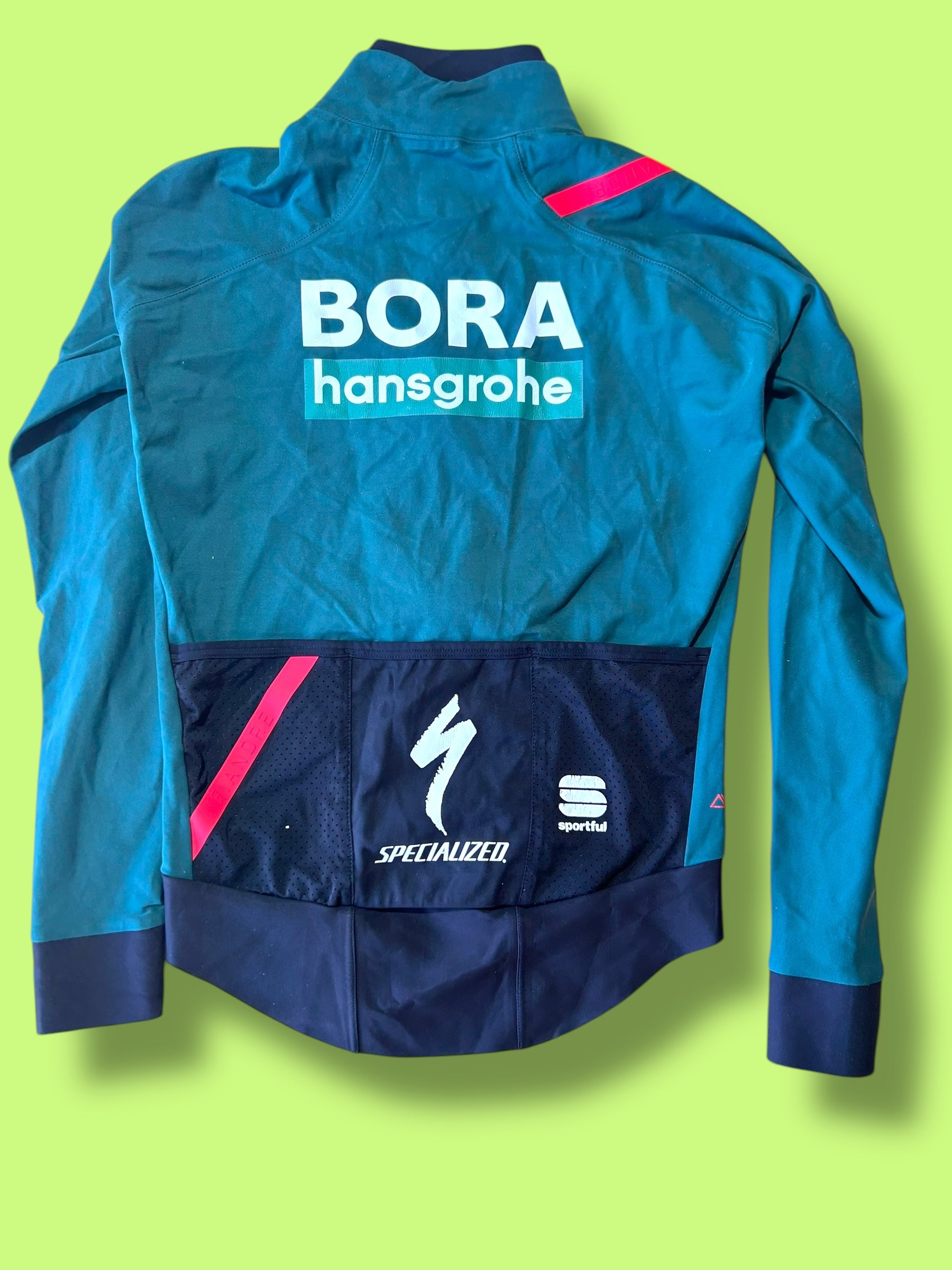 Fiandre Pro Thermal Rain Jacket Winter Team Issued| Sportful | Bora Hansgrohe| Pro Cycling Kit