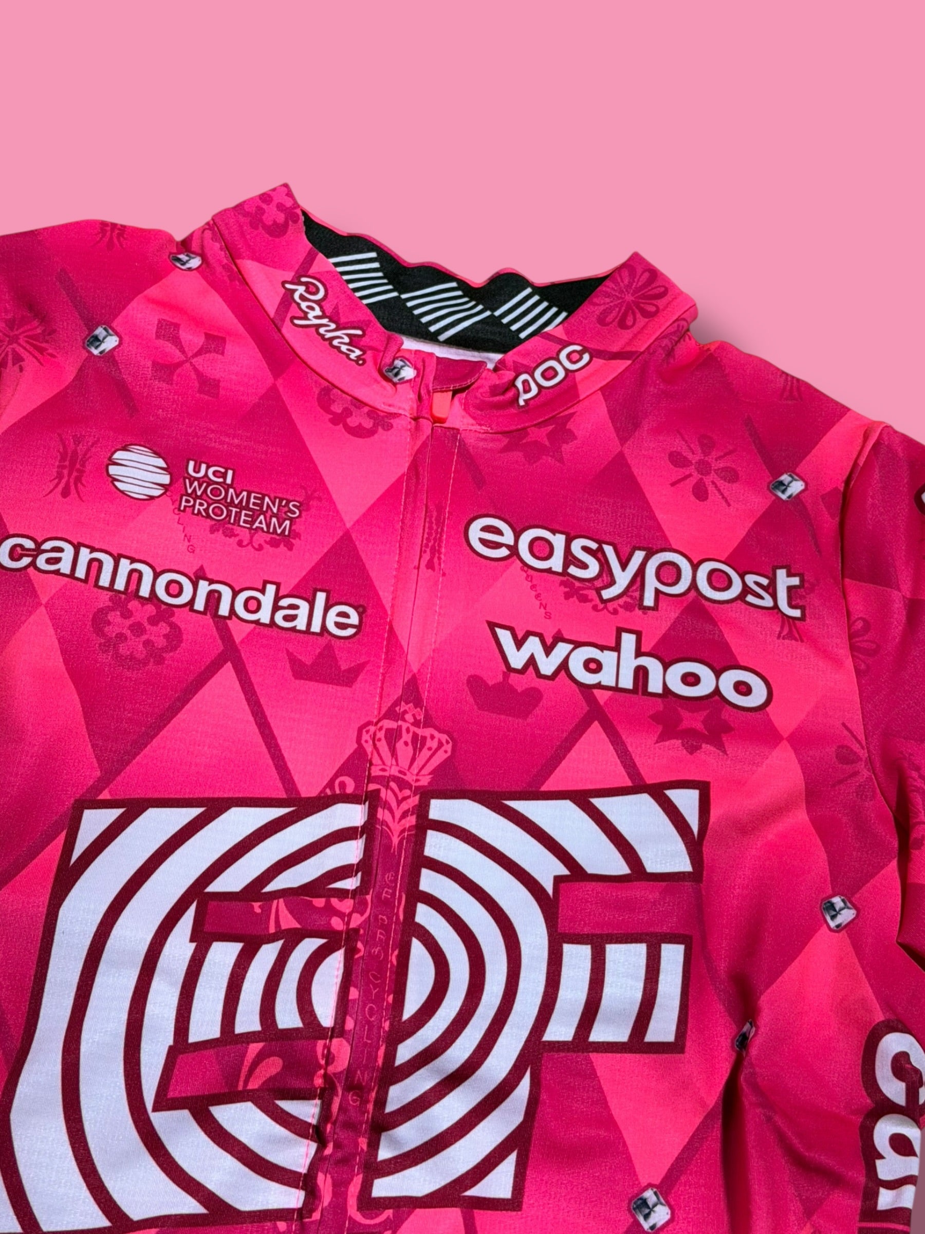 Womens Long Sleeve Pro Team Midweight Jersey|Rapha |EF Education First|Cycling