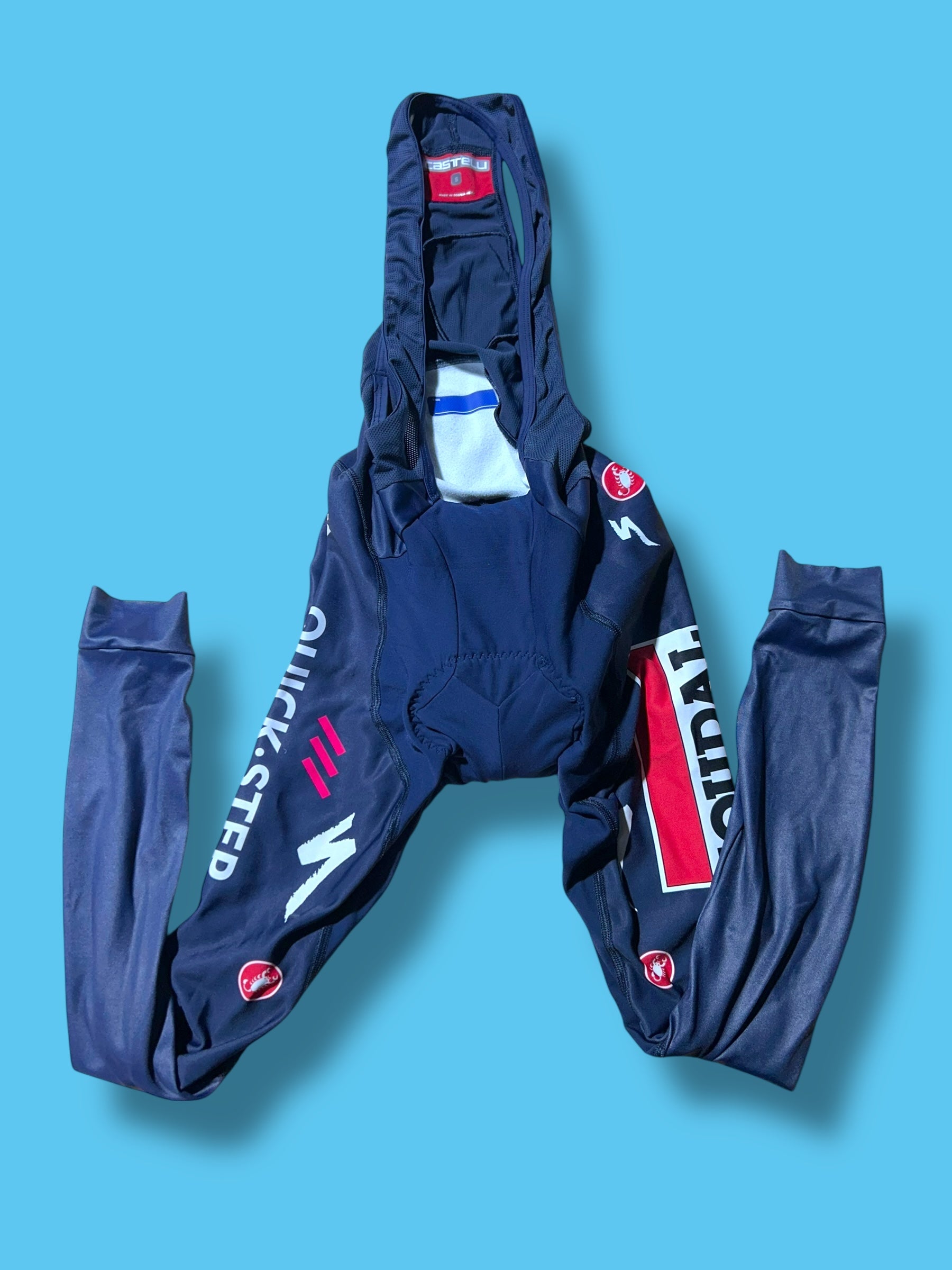 Bib Tights Winter Thermal Fleece | Castelli | Soudal Quick-Step| Pro Cycling Kit