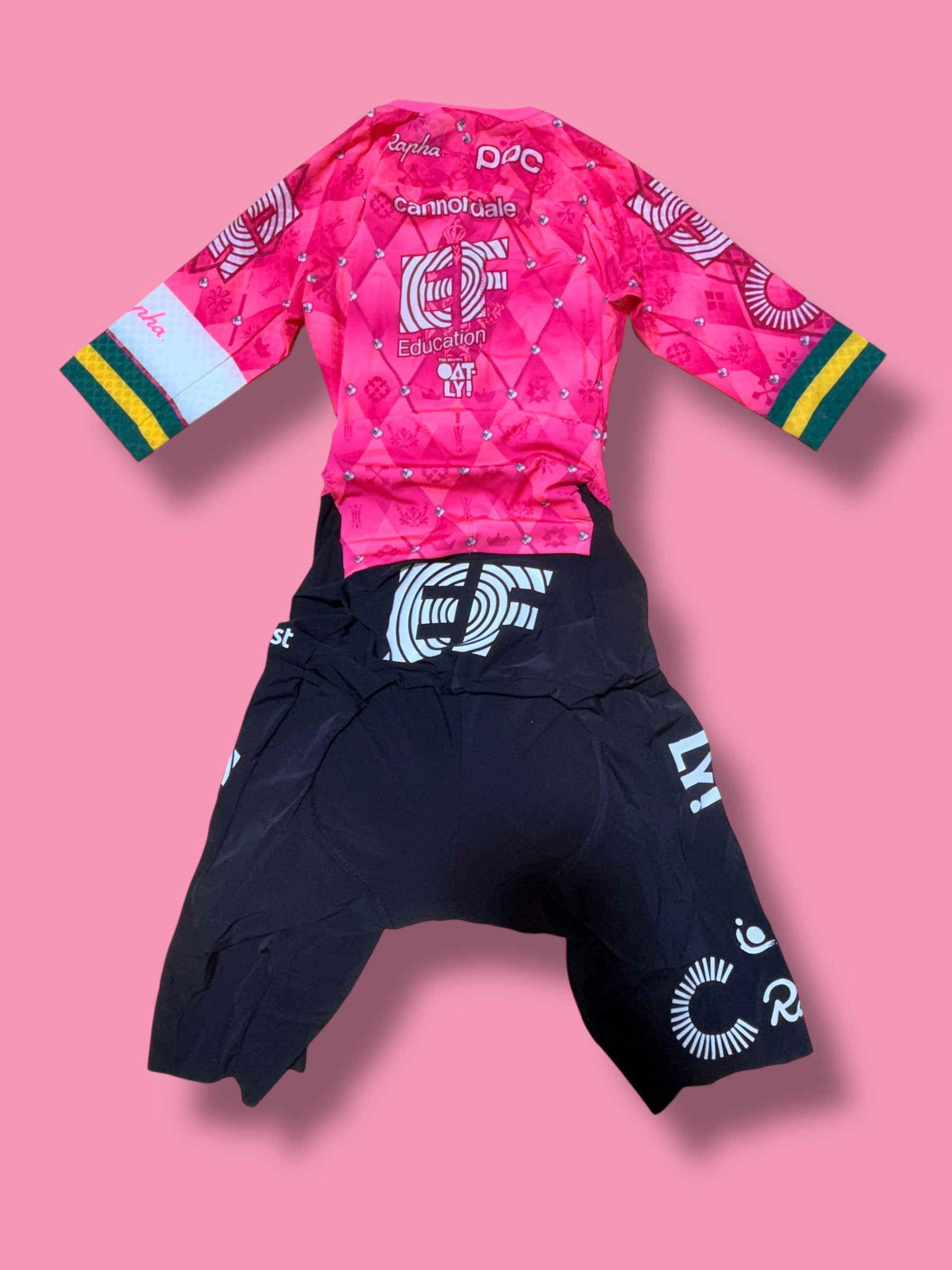 Womens Pro Team Aerosuit Roadsuit Australian Champion |Rapha |EF Education First|Cycling
