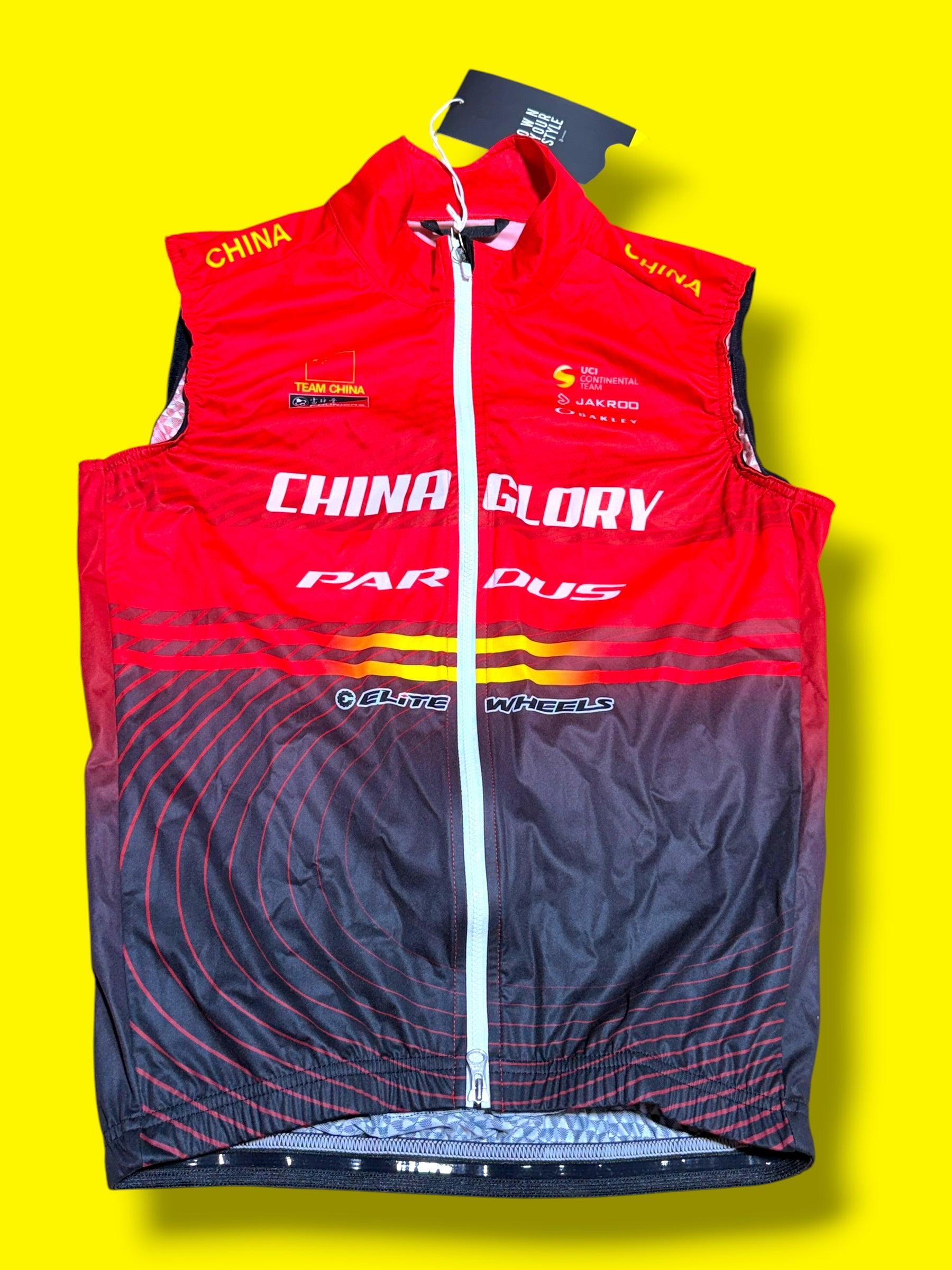 Wind Vest Lightweight Packlable Jackroo | China Glory| Pro Cycling Kit