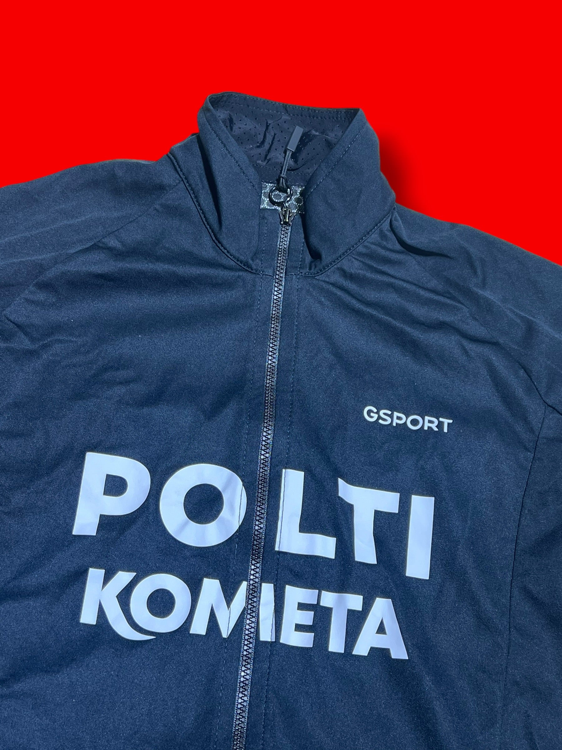 Lightweight Packable Rain Jacket |Polti Kometa| G-Sport Pro Cycling Kit