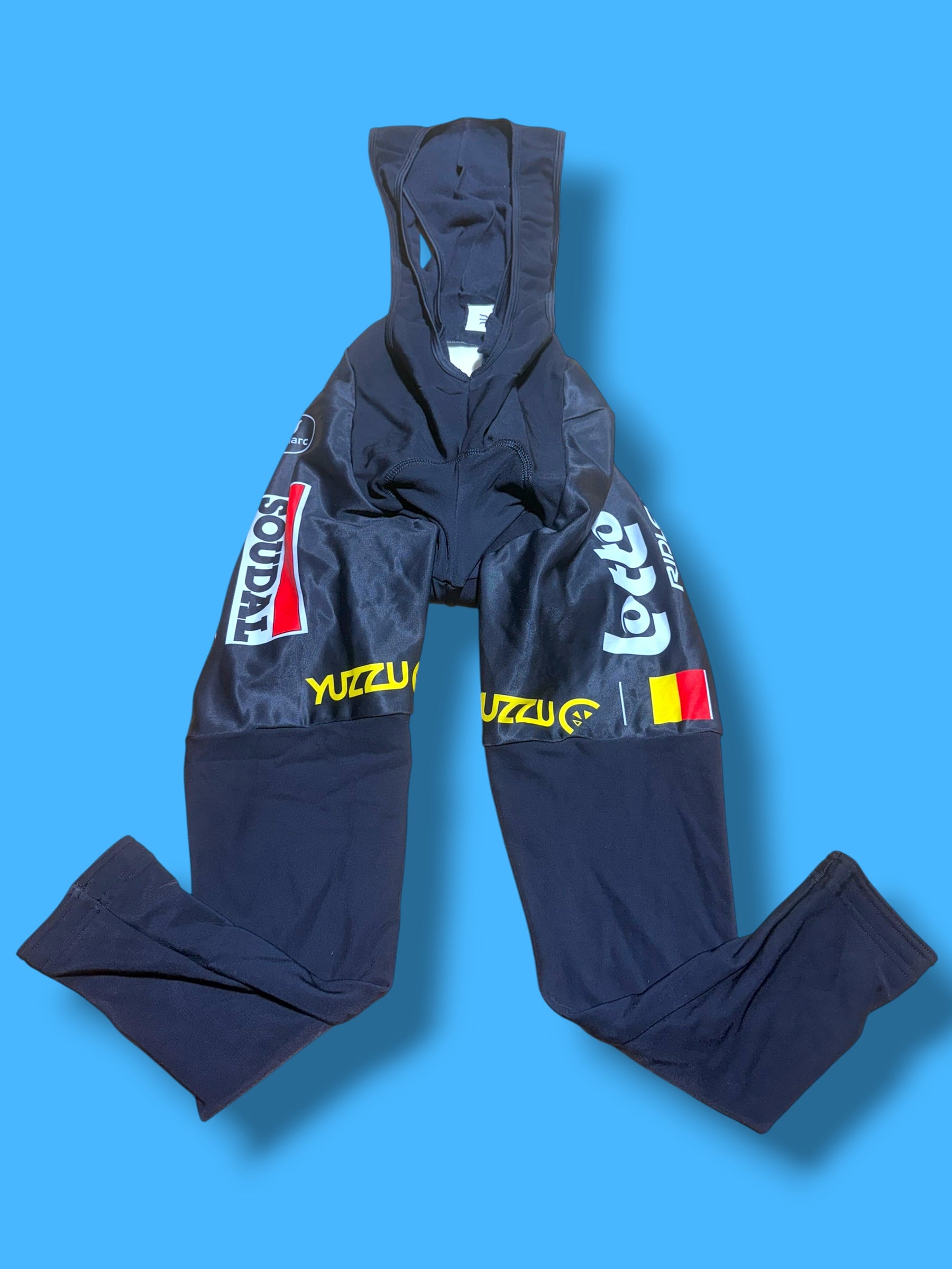 Caleb Ewan Thermal Winter Bib Tights |Lotto Soudal |Vermarc Pro Cycling Kit