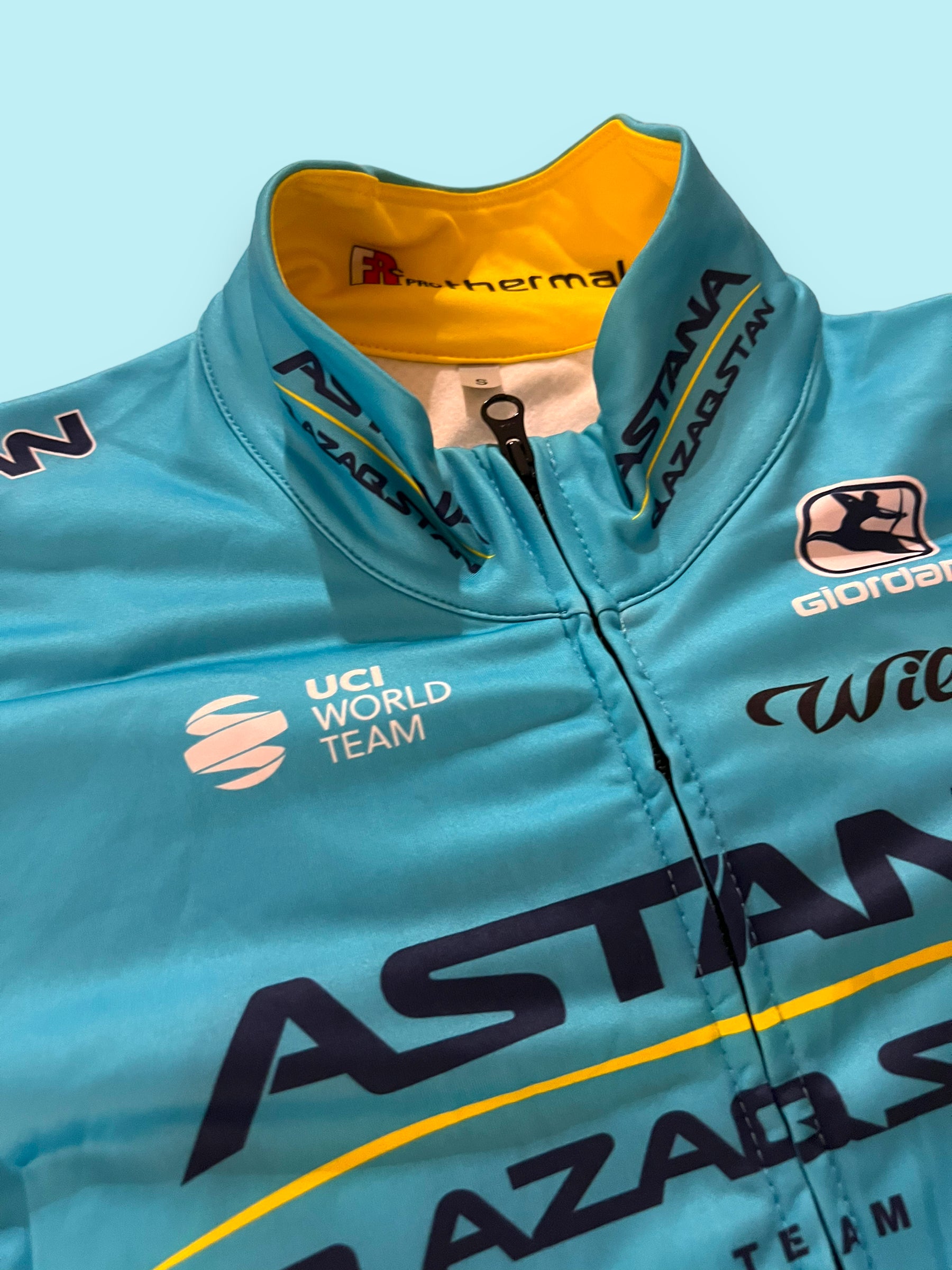 Short Sleeve Jersey FR-C Pro Thermal | Giordana | Astana | Pro Cycling Kit