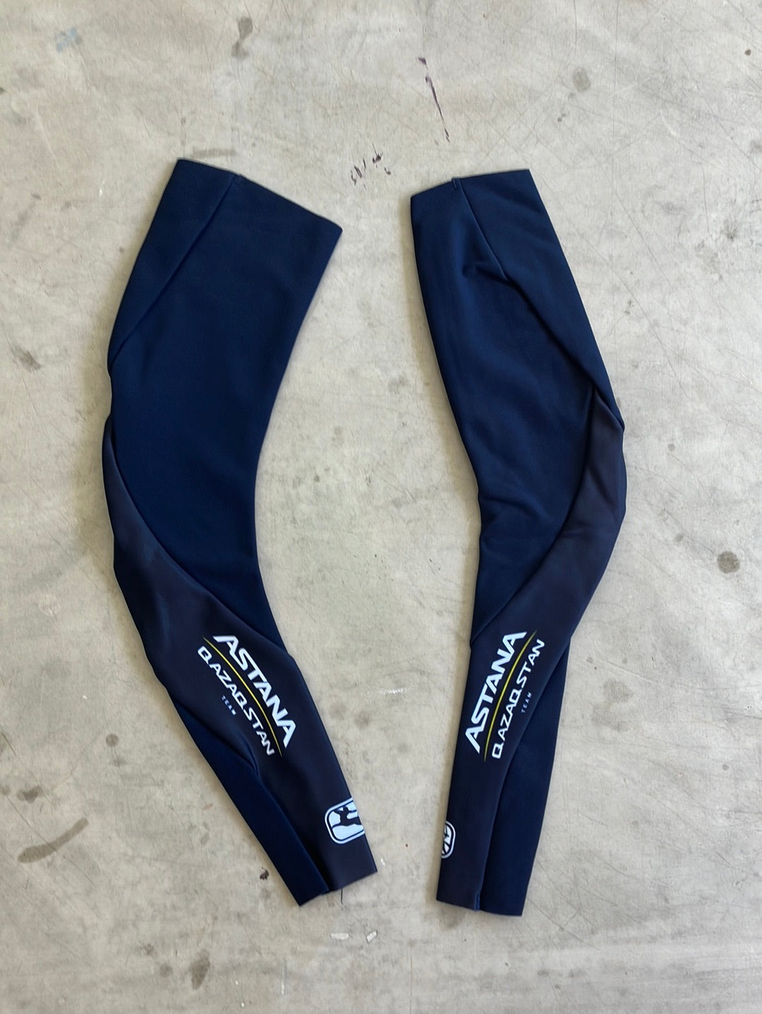 Thermal Arm Warmers Winter | Giordana | Astana Qazaqstan | Pro-Issued Cycling Kit
