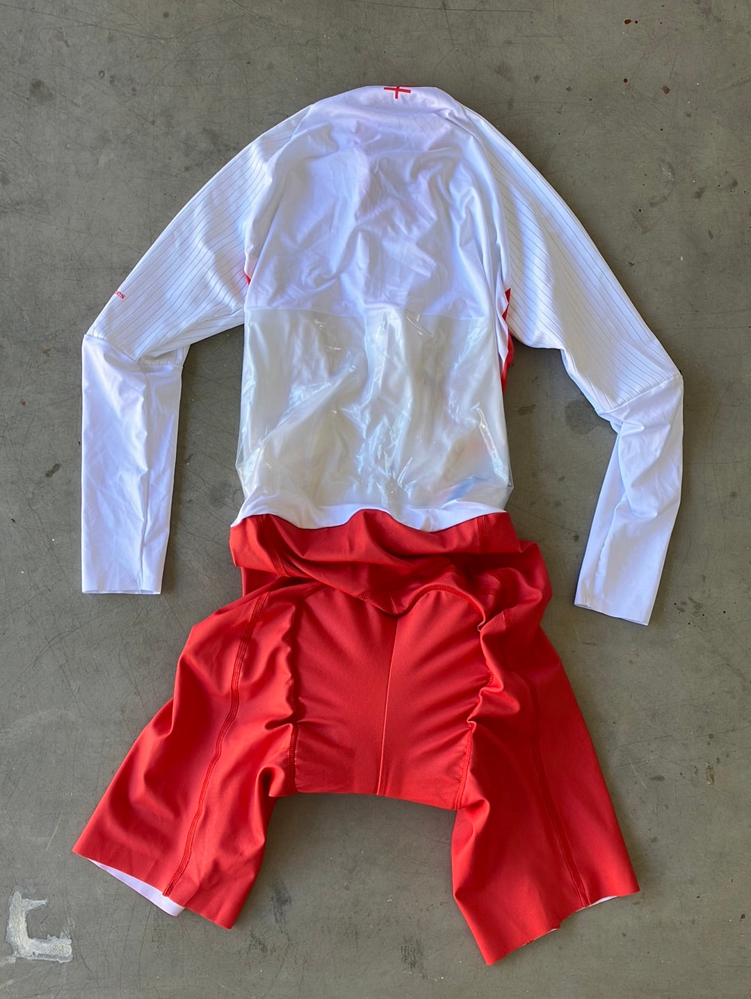 Long Sleeve Aero TT Suit Time Trial Skinsuit | Kukri | National Team England - British Cycling GBR | Pro Cycling Kit