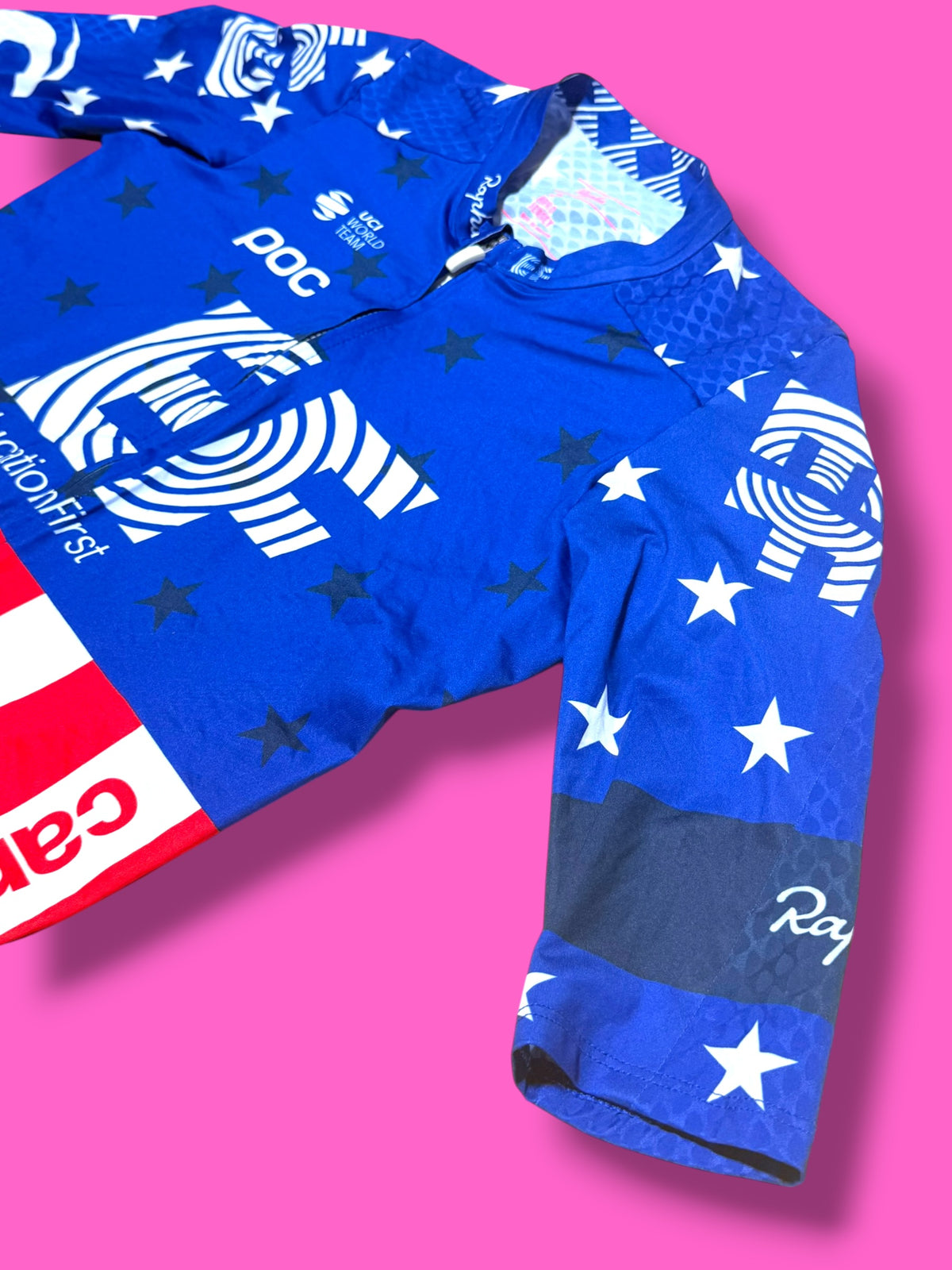 National Champion USA Aero Jersey Pro Team | EF Education First | Rapha Men's Pro Kit