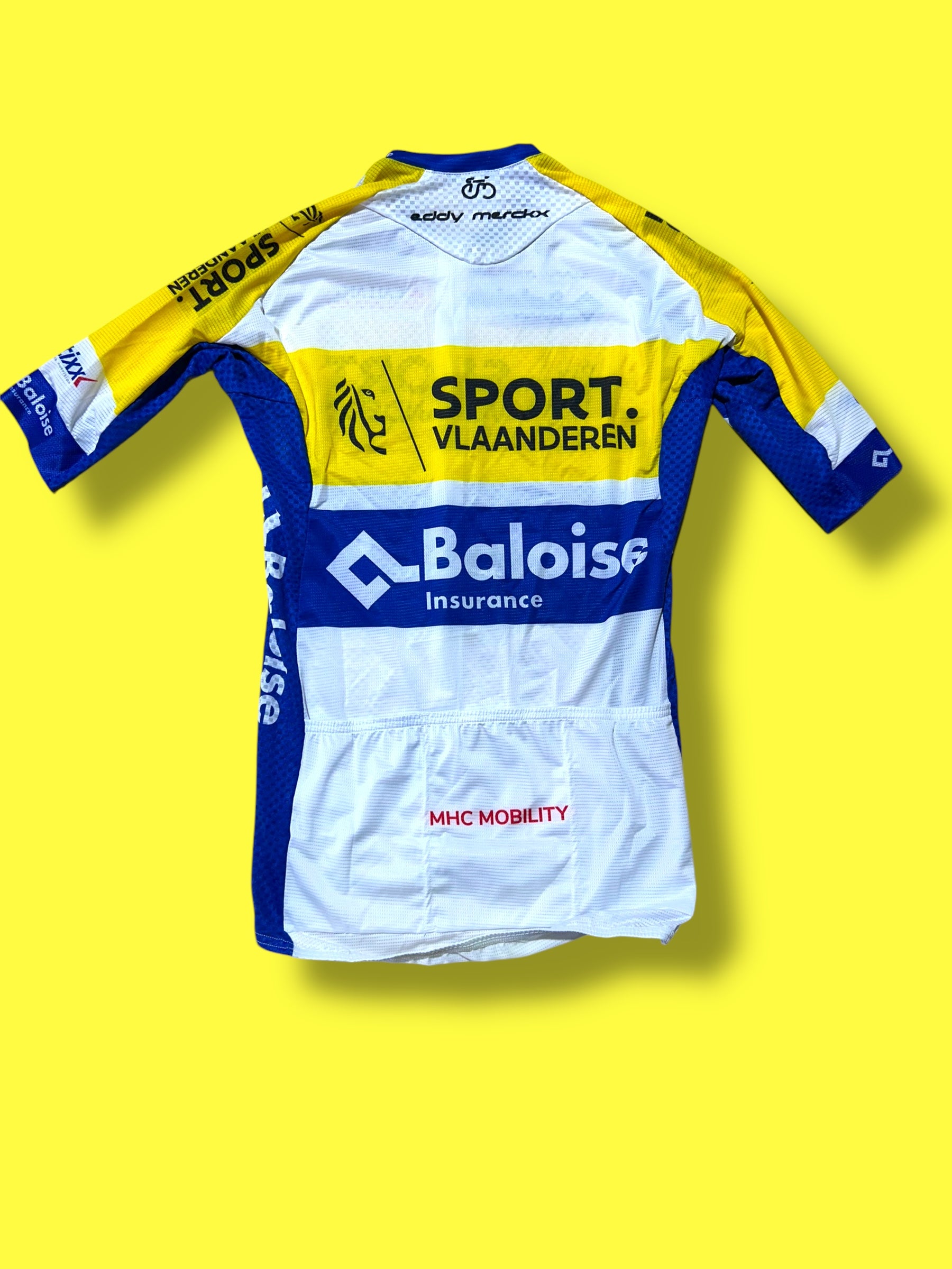 Summer Jersey, Bib shorts, Vest, Cap, Mitts Arm, Leg Warmers Bundle | Vermarc | Flanders Baloise| Pro Cycling Kit