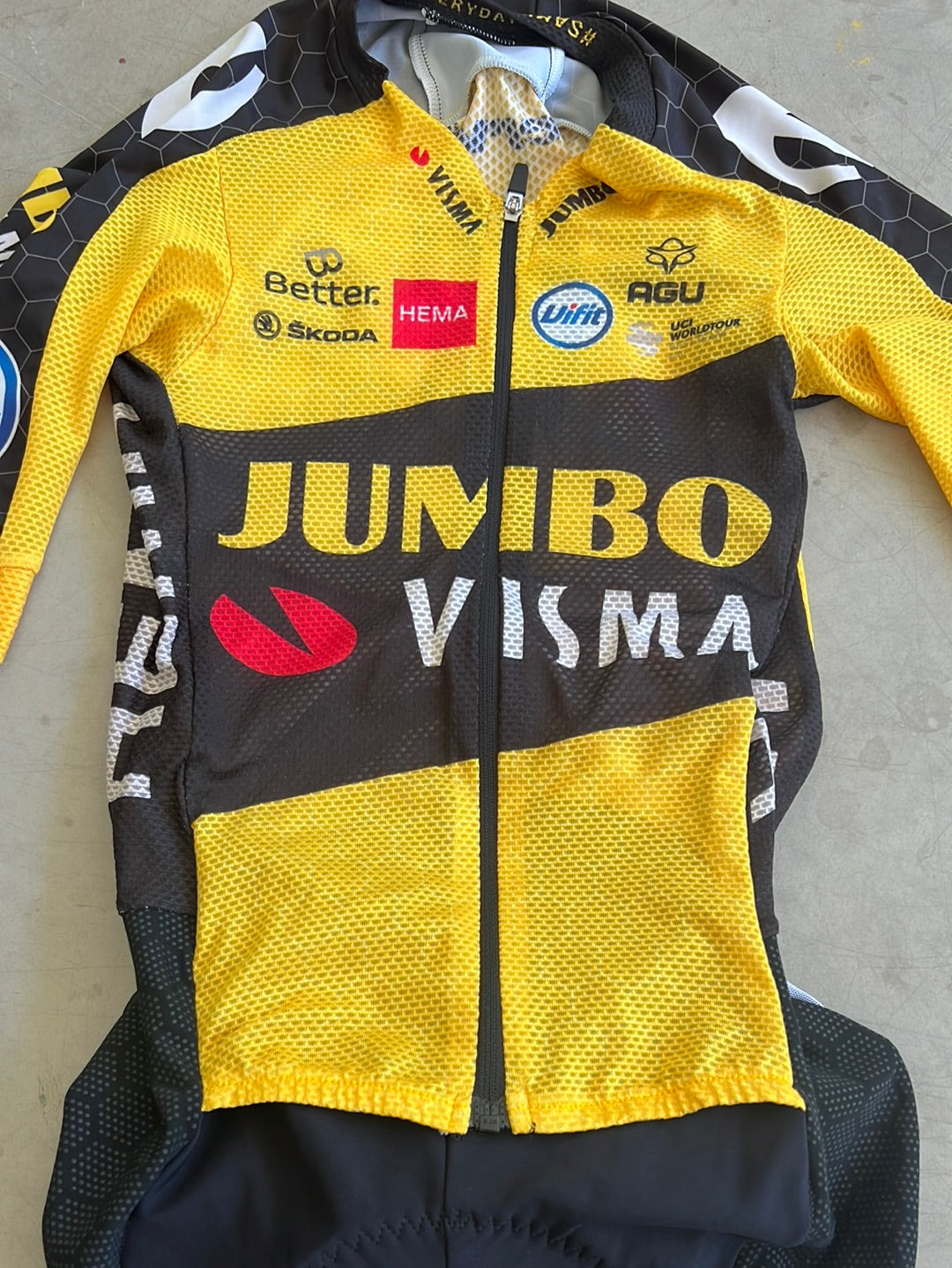 Jumbo Visma Signed Roadsuit / Aero suit | Agu | Jumbo Visma | Pro Cycling Kit