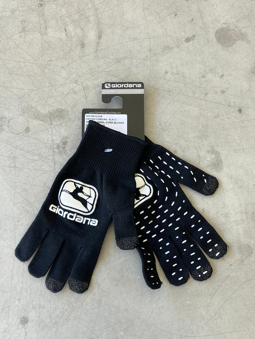 Thermal Winter Wool Gloves Long FInger | Giordana | Mitchelton Scott | Pro Cycling Kit