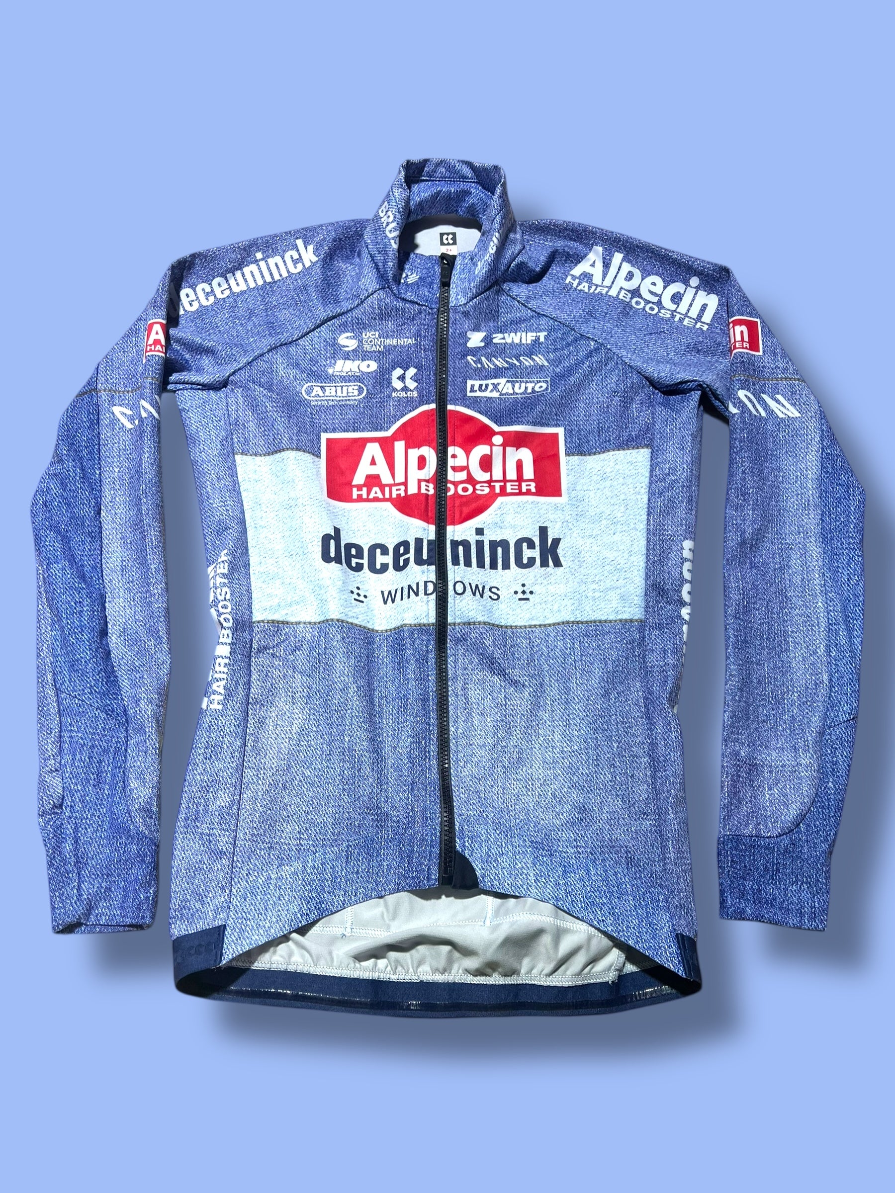 Winter Long Sleeve Jersey Thermal | Alpecin Deceuninck Kalas| Pro Cycling Kit