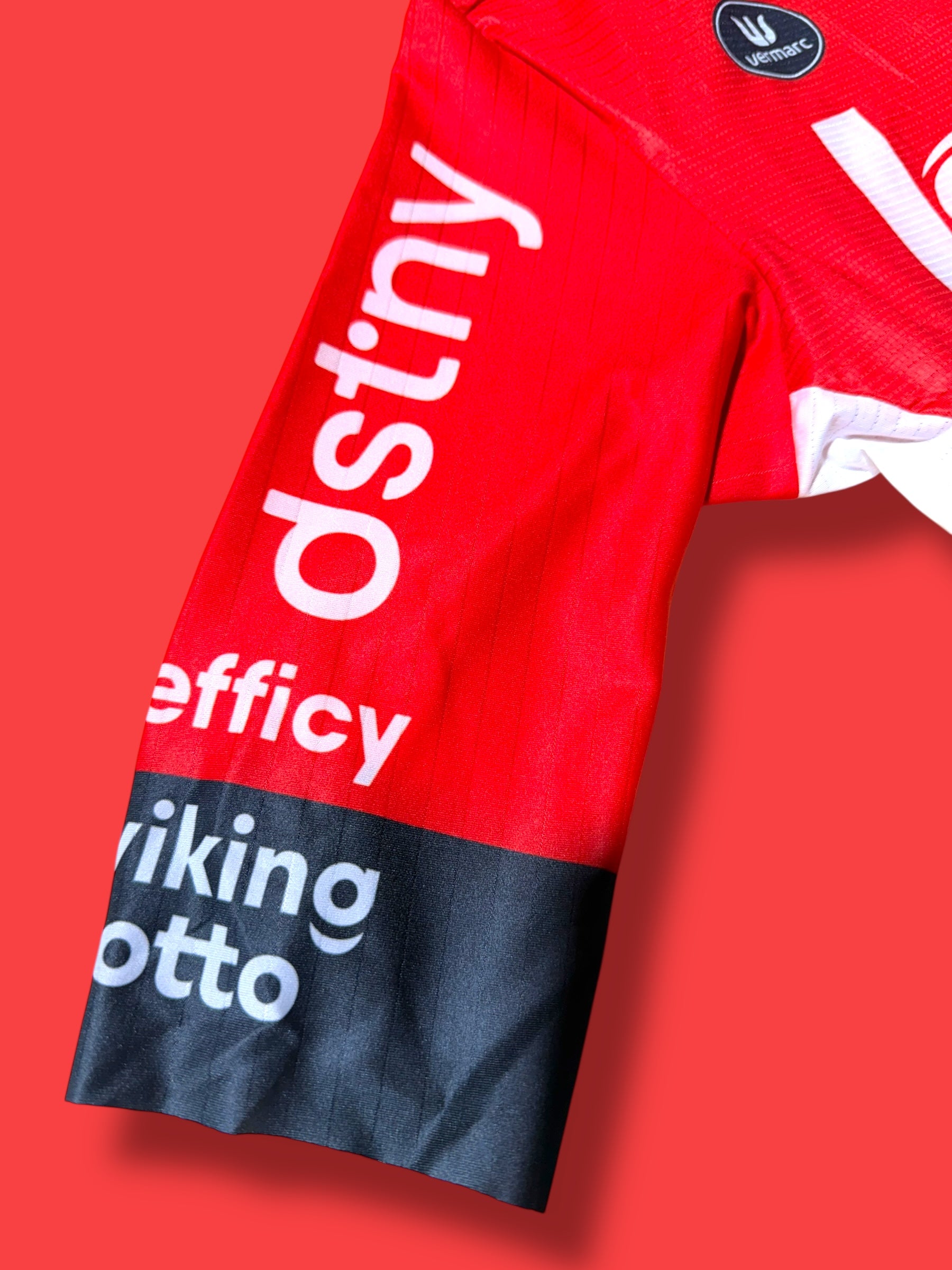 Aero Suit Roadsuit + Gloves Team Rider Issued |Lotto DSTNY Vermarc| Pro Cycling Kit