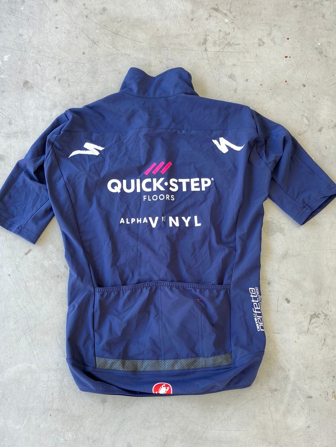 Short Sleeve Perfetto Jersey |Castelli | Quick-Step Alpha Vinyl / Soudal | Pro Cycling Kit