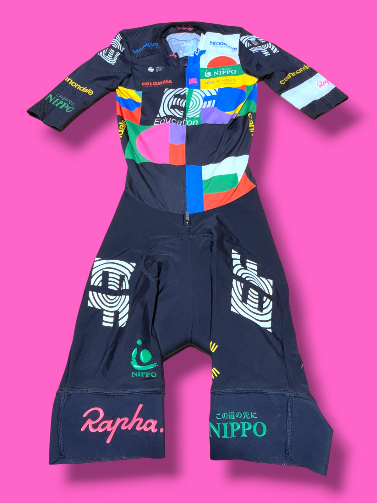 EF 2021 Pro Team Aero Suit Kaleidoscope Giro d'Italia Switchout | EF Education First | Rapha Men's Pro Kit