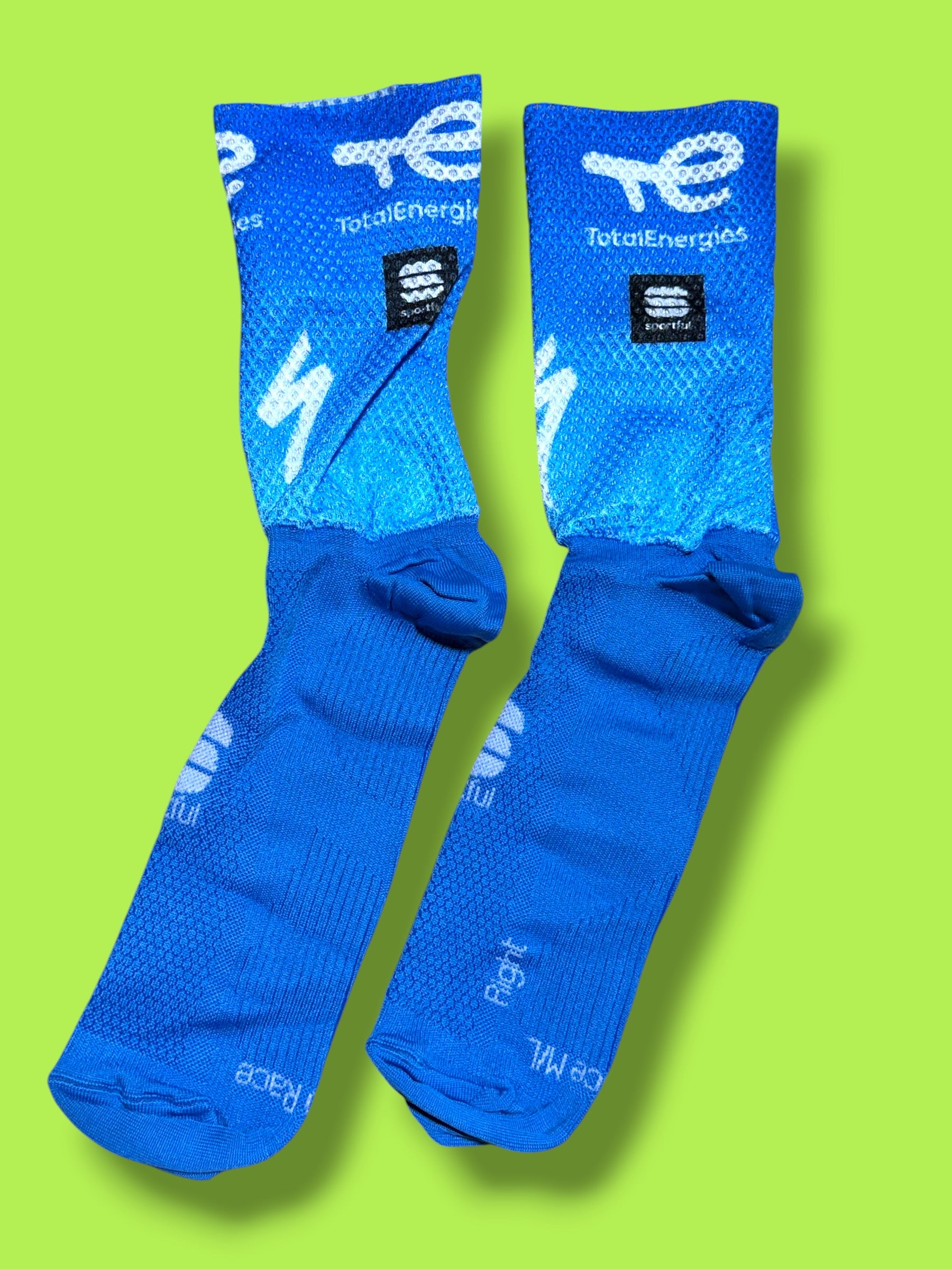 Aero Socks - Save Watts Total Energies |BioRacer Pro Cycling Kit