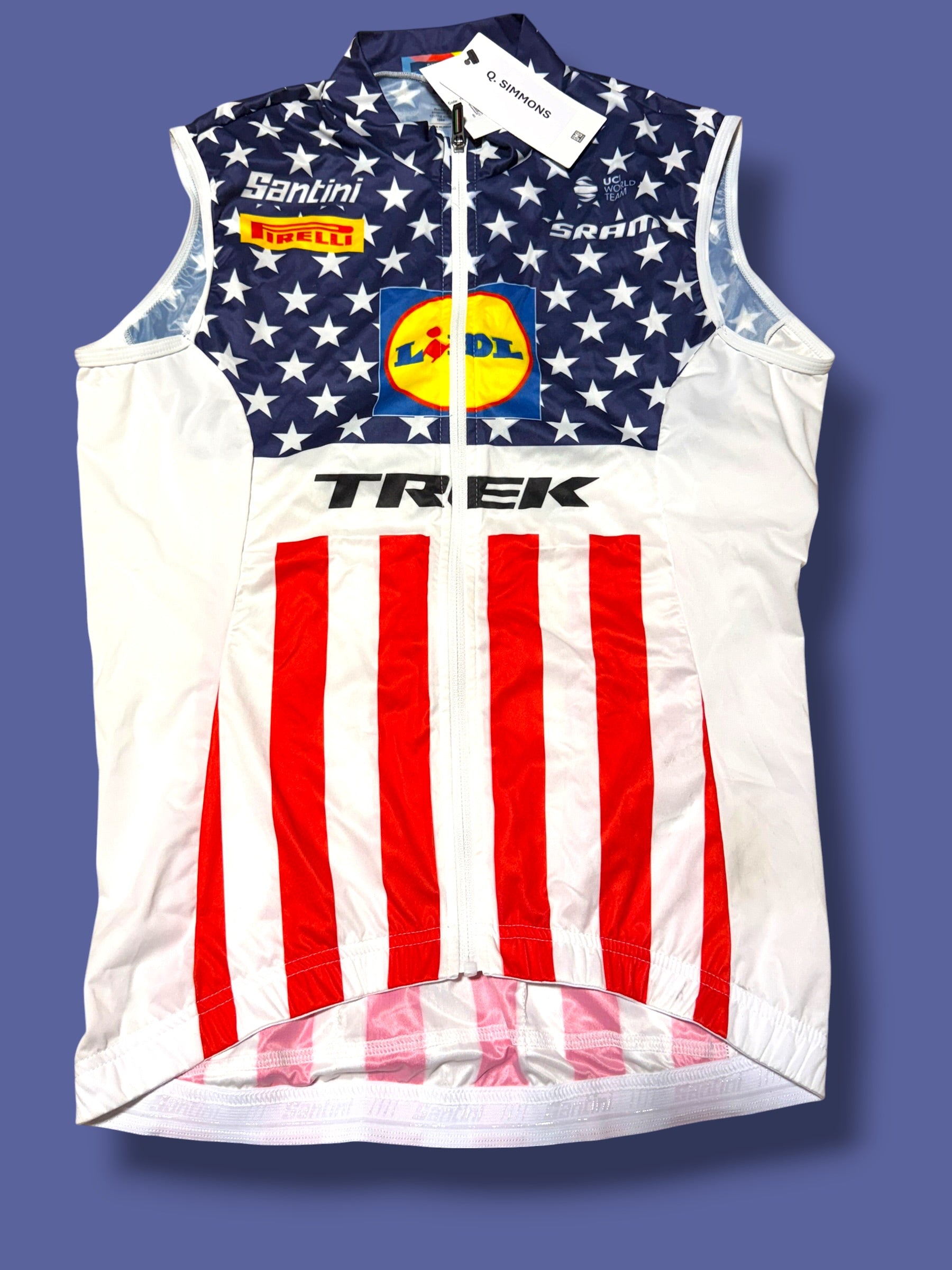 Packable Rain Vest Gilet Winter|Lidl Trek |Santini Pro Cycling Kit