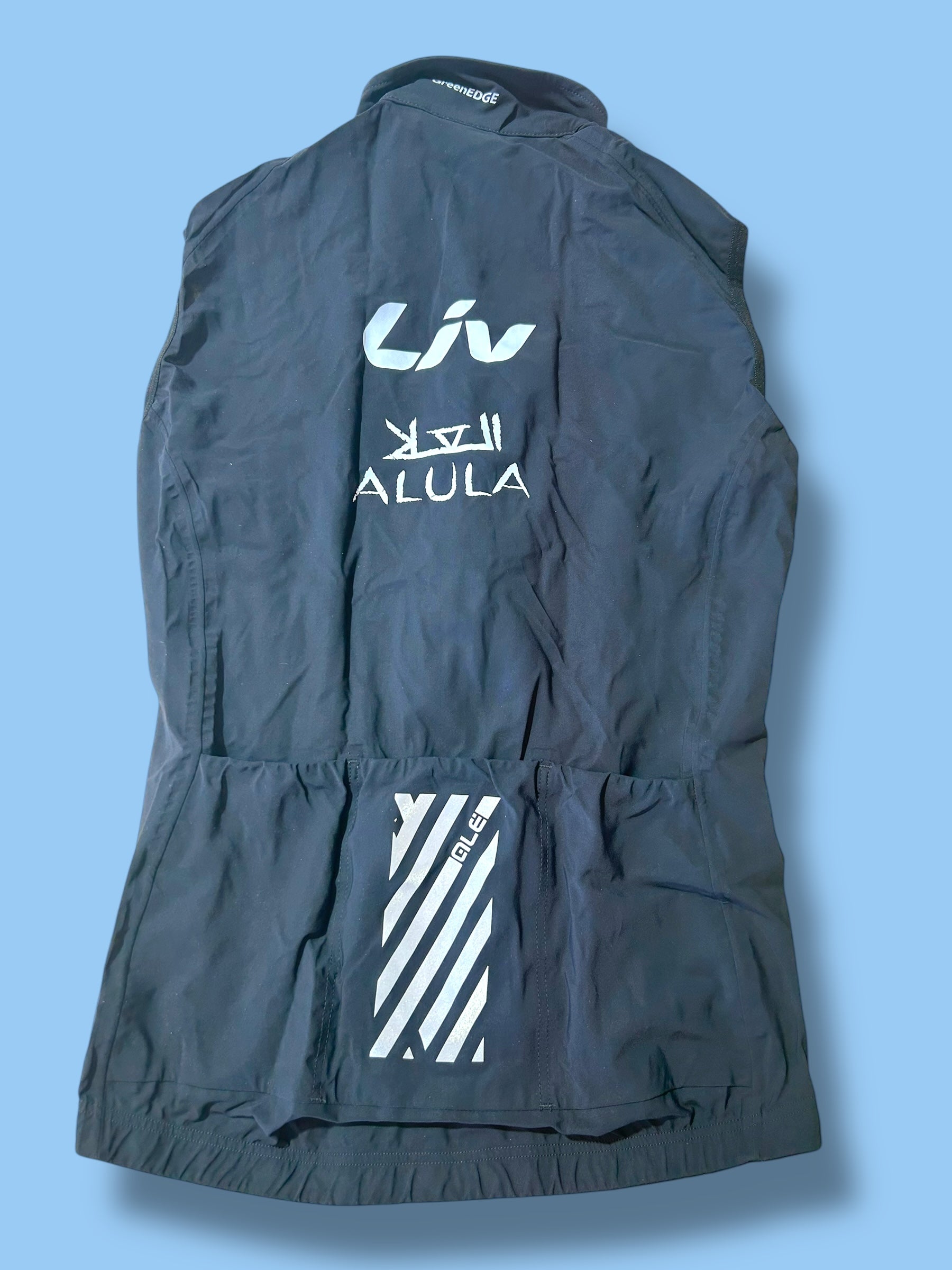 Vest Gilet Winter Rain Waterproof Klimatik Racing Packable Womens| Ale | Jayco Alula| Pro Cycling Kit