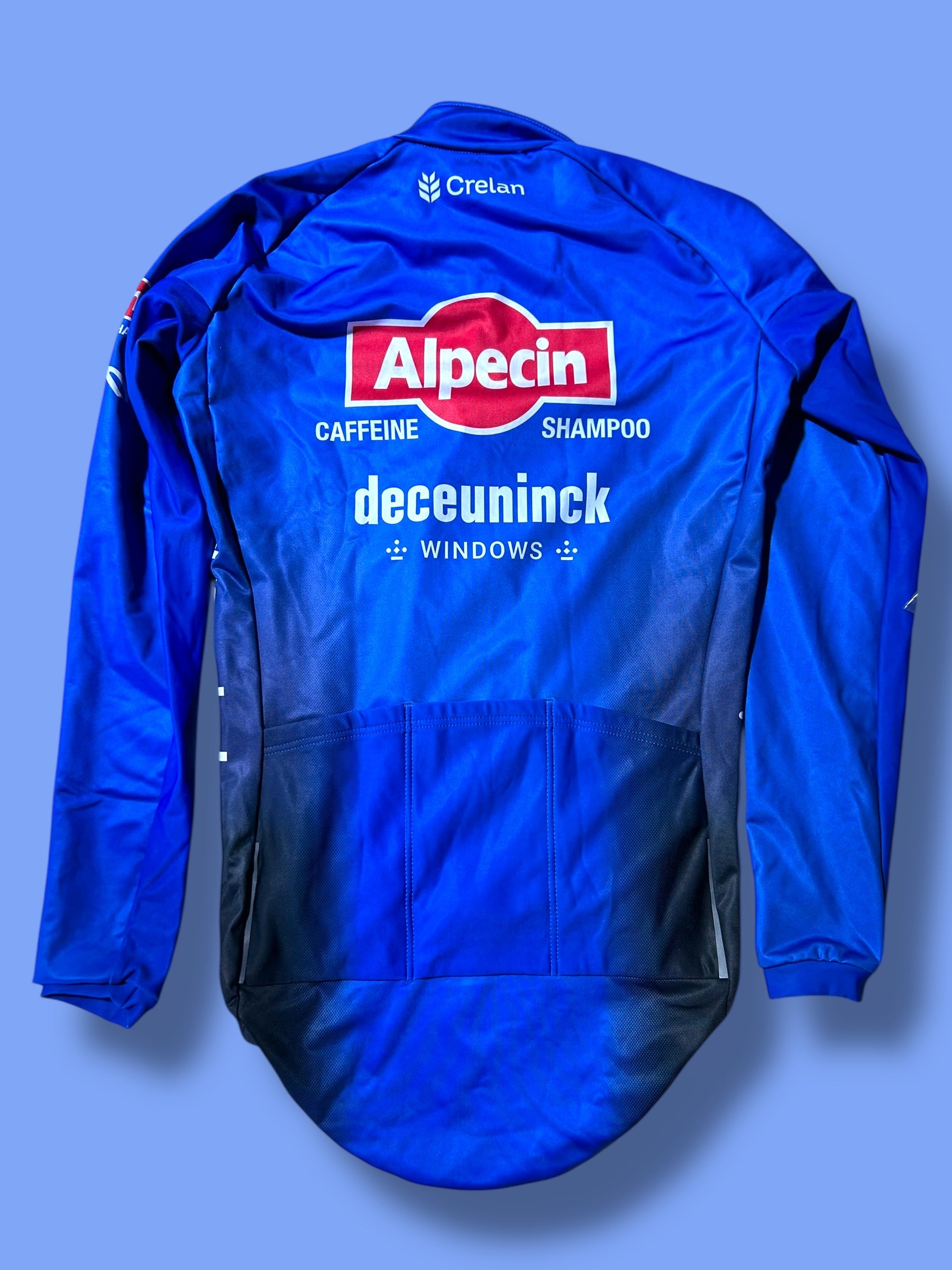 Winter Long Sleeve Jacket Thermal Windproof Waterproof | Alpecin Deceuninck Kalas| Pro Cycling Kit