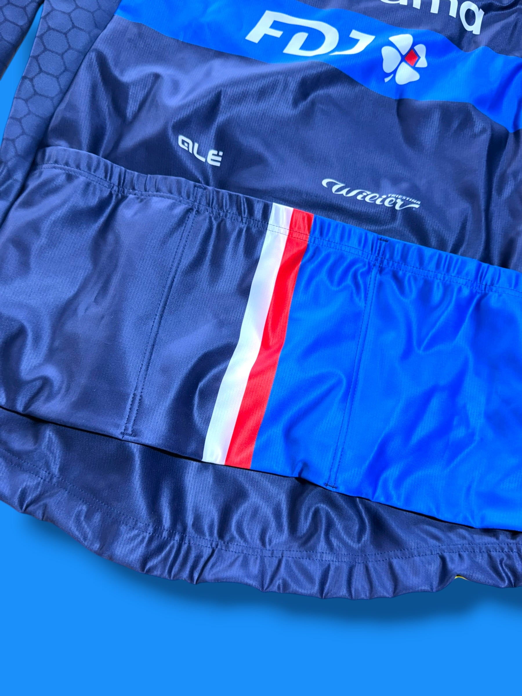 Long Sleeve Gabba Waterproof Jersey / Groupama FDJ Francaise des Jeux |Ale