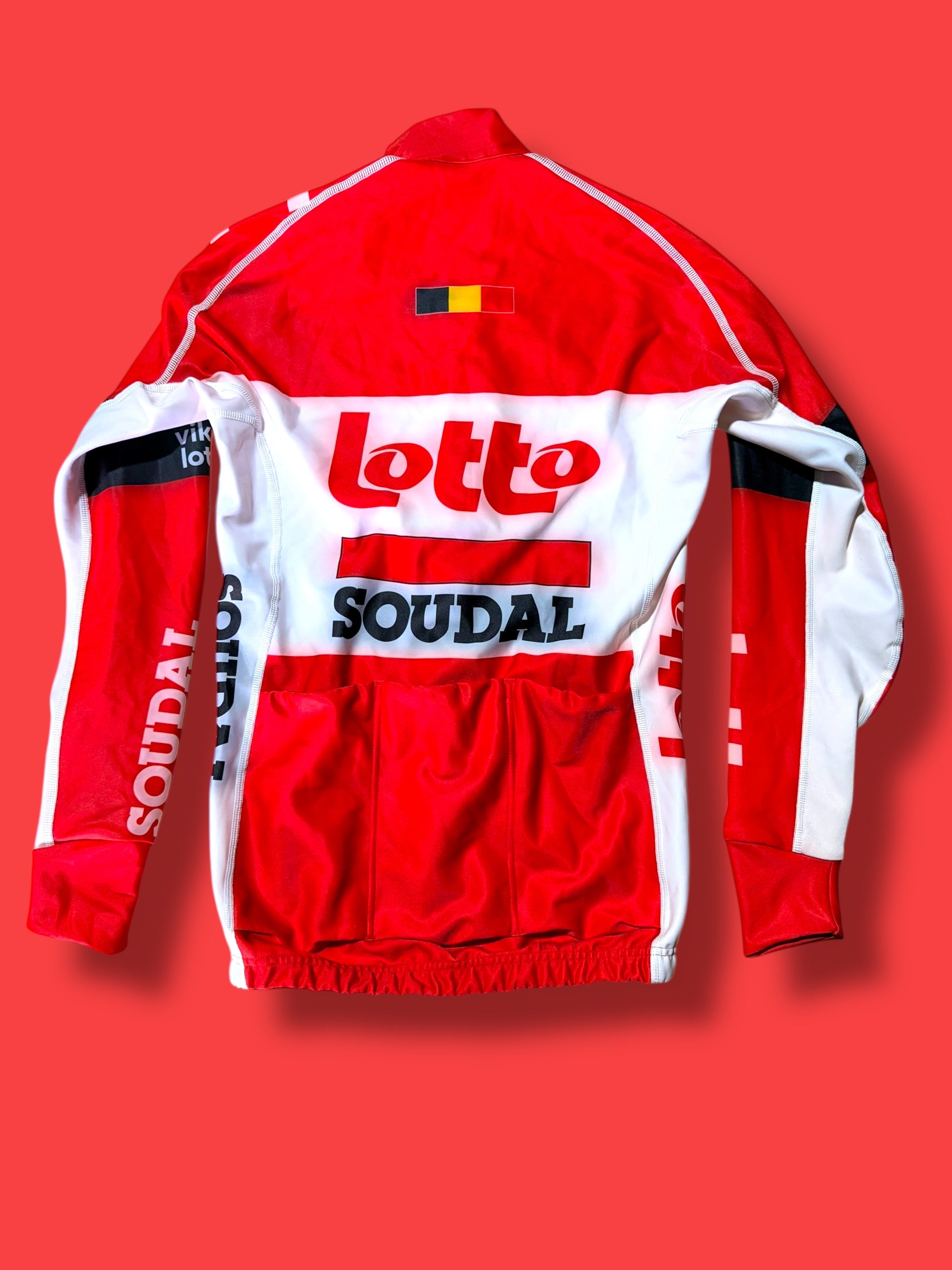 Thermal Winter Jersey Team Rider Issued |Lotto DSTNY Vermarc| Pro Cycling Kit