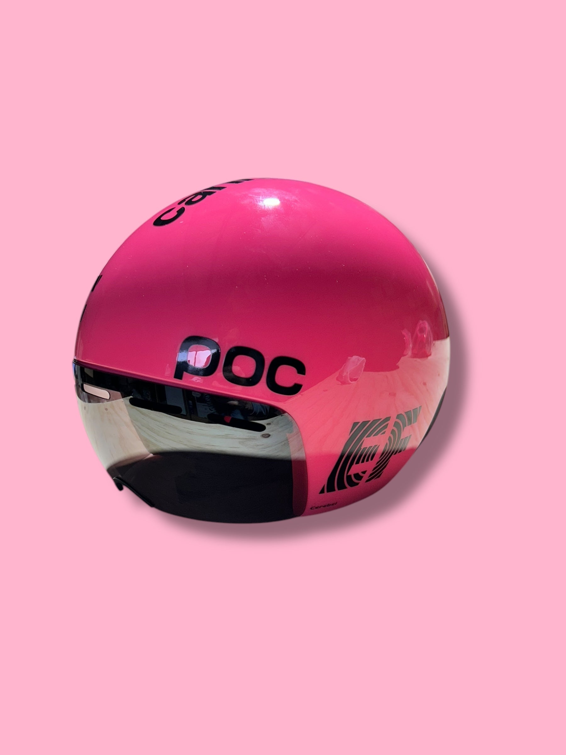 POC Cerebel Helmet TT Triathlon Racing Cannondale | EF Education First | Pro Cycling Kit
