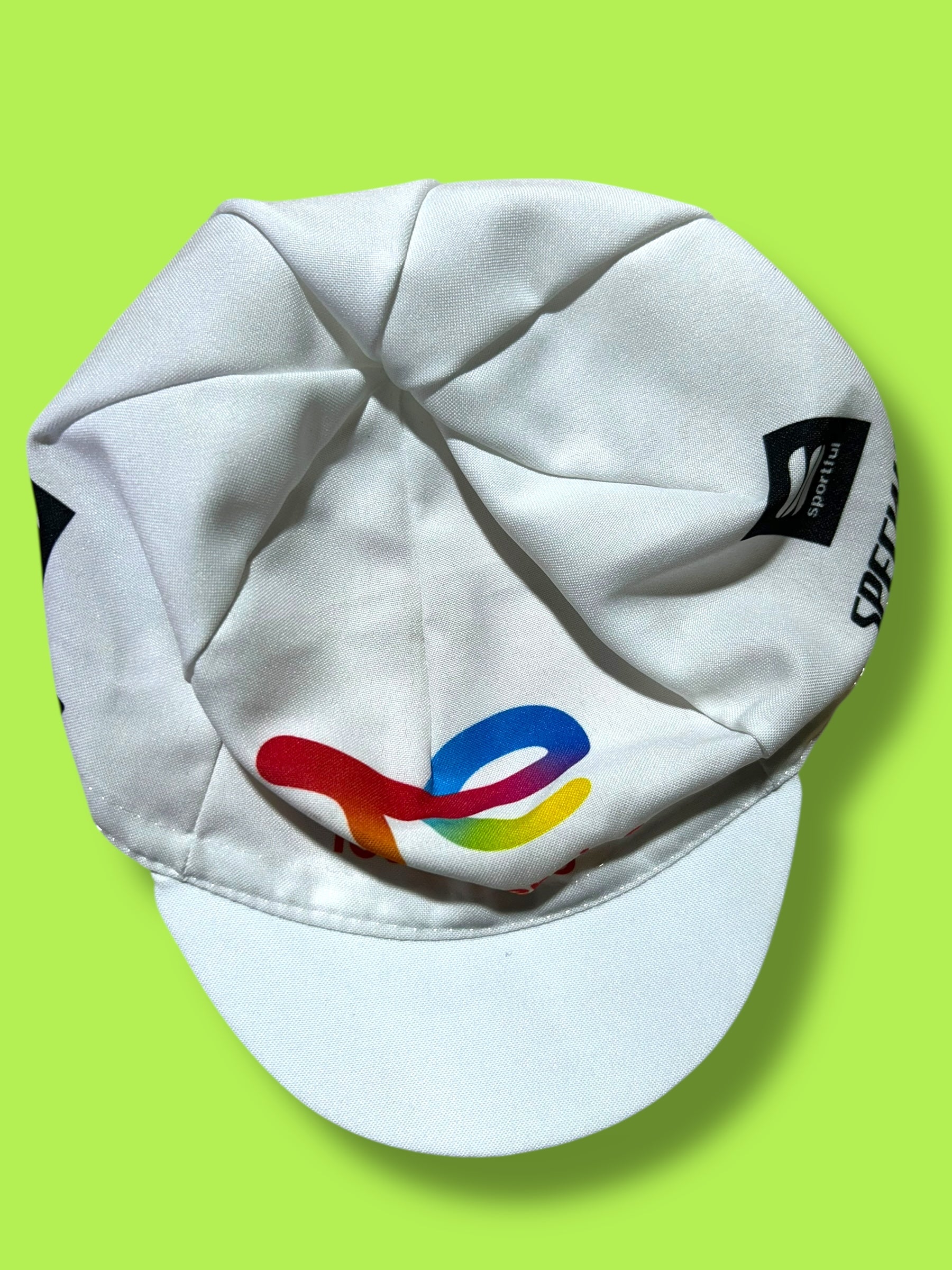 Cycling Cap Casquette Hat Road Racing | Sportful | Total Direct Energies| Pro Cycling Kit