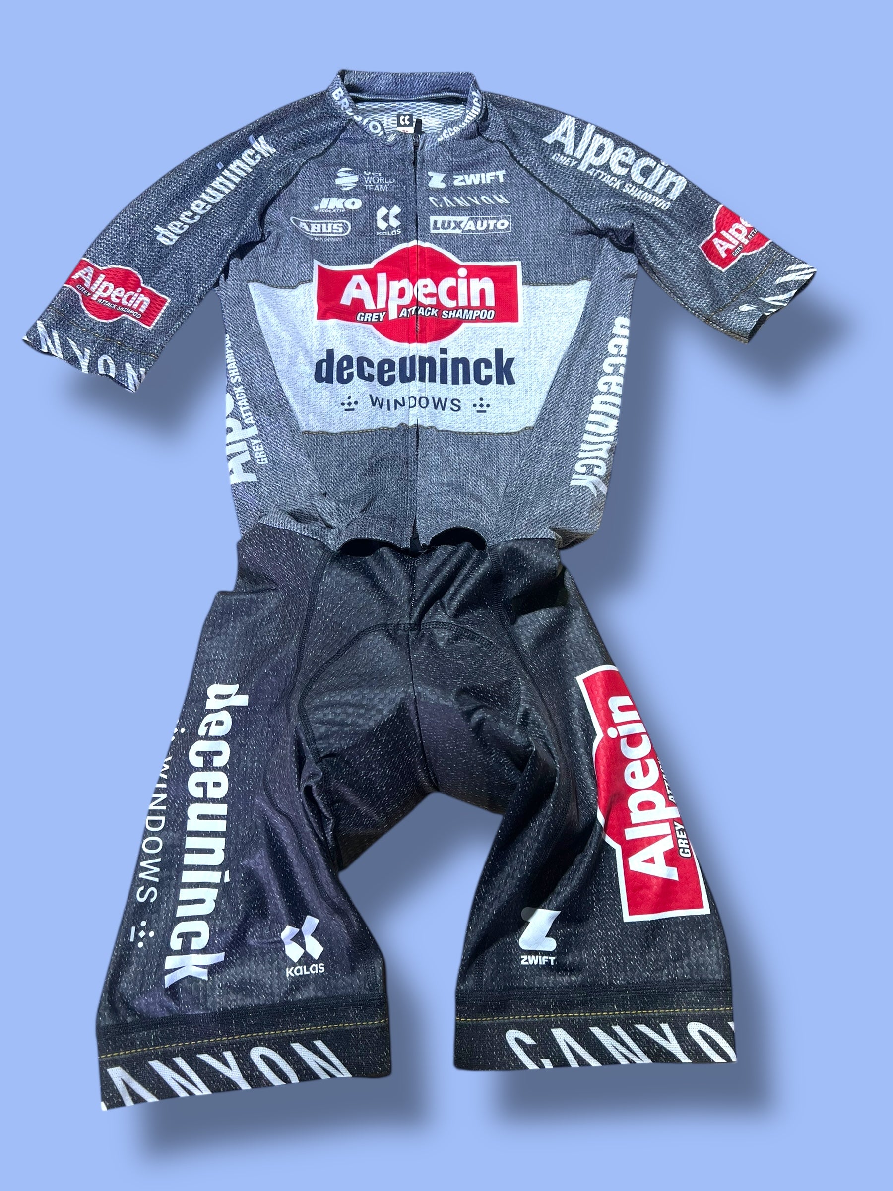 Summer Aerosuit Tour de France with pockets | Alpecin Deceuninck Kalas| Pro Cycling Kit