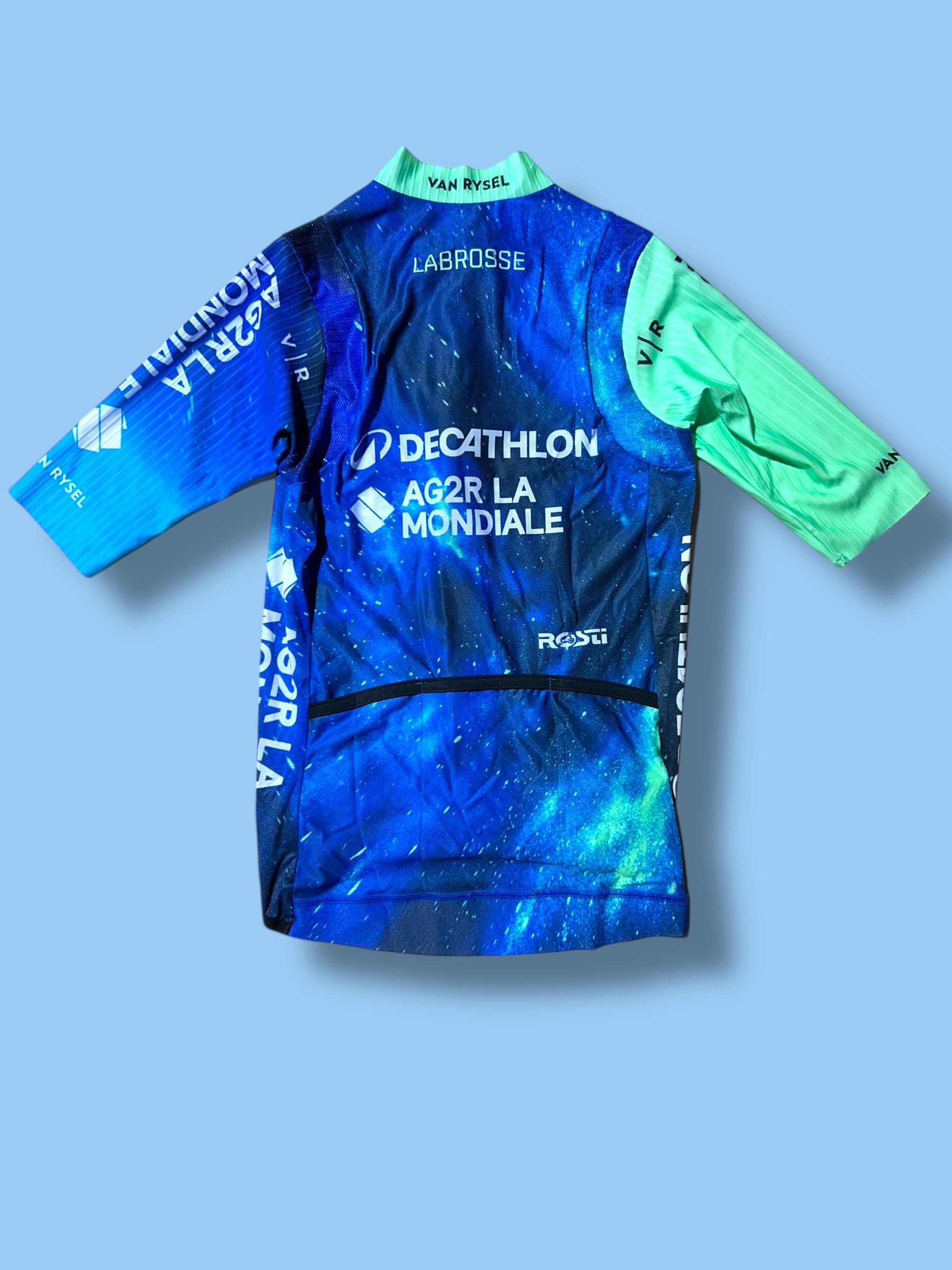 Aero Jersey Short Sleeve Racing Maillot | Decathlon AG2R La Mondiale | Rosti | Pro Cycling Kit