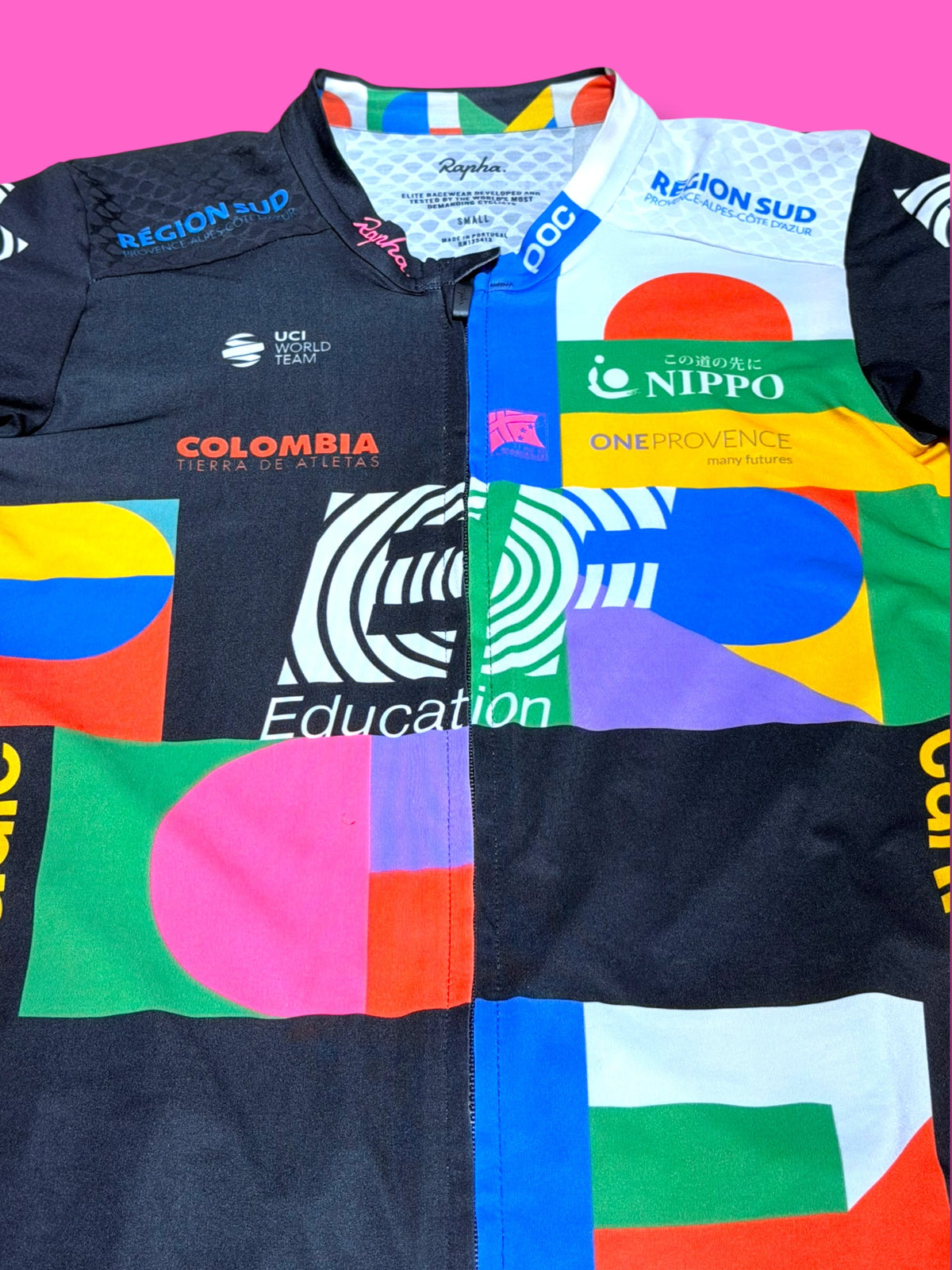 EF 2021 Aero Jersey Kaleidoscope Giro d'Italia Switchout | EF Education First | Rapha Men's Pro Kit