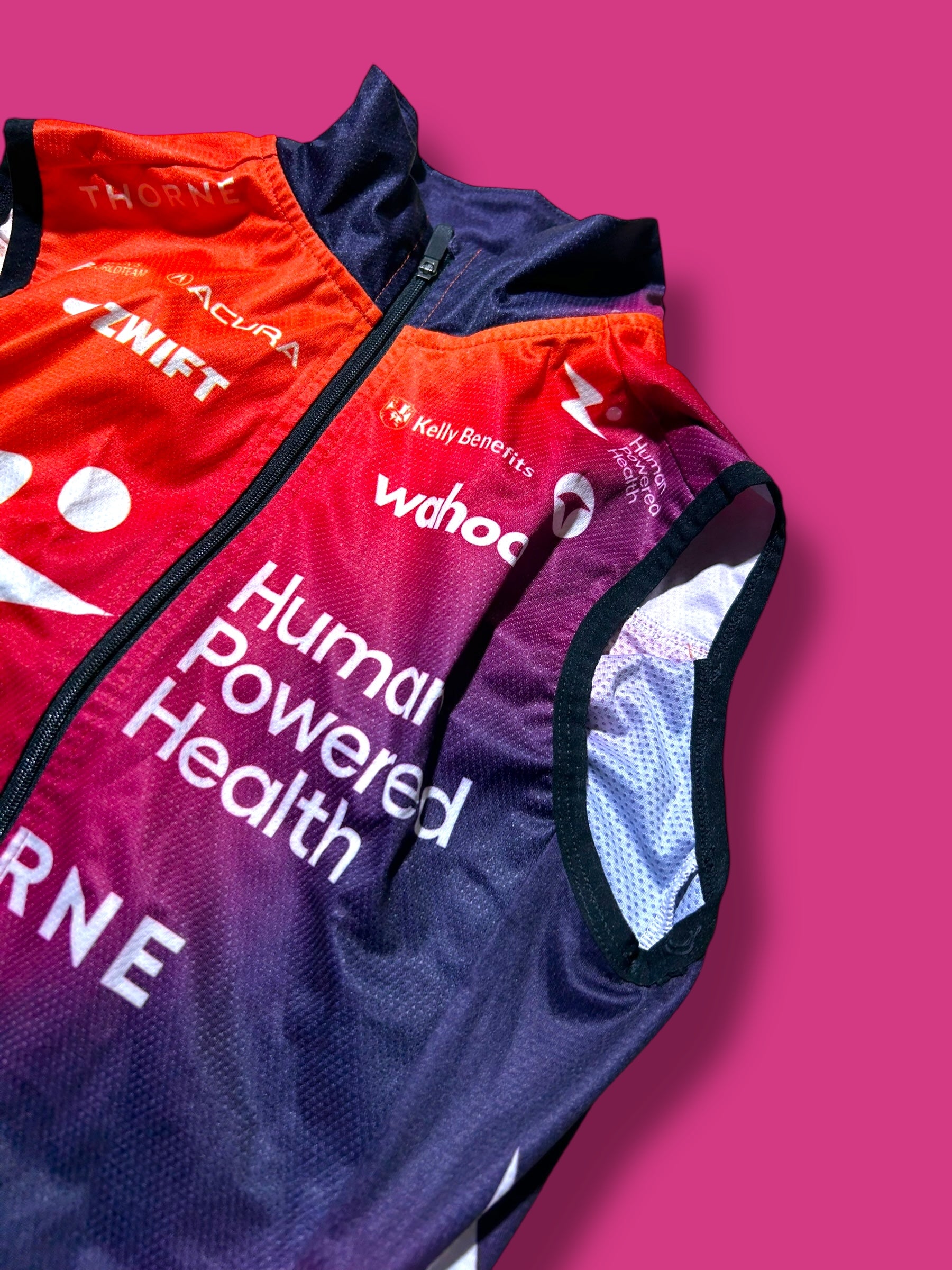 Rain Vest Winter Waterproof with Pockets | Human Powered Health HPH | Pactimo | Pro Cycling Kit