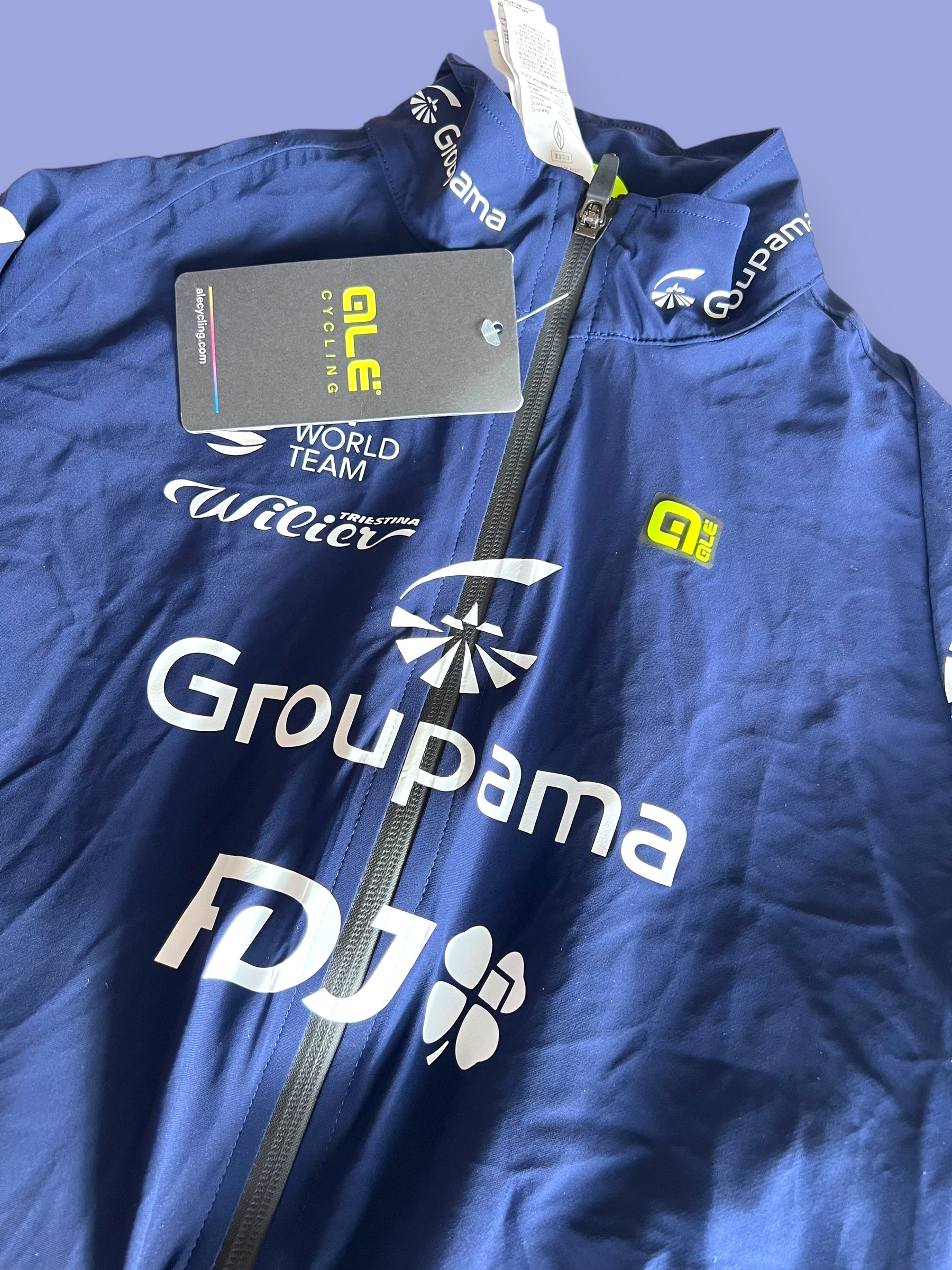 Short Sleeve Rain Jacket | Ale | Groupama Française des Jeux FDJ | Pro Cycling Kit