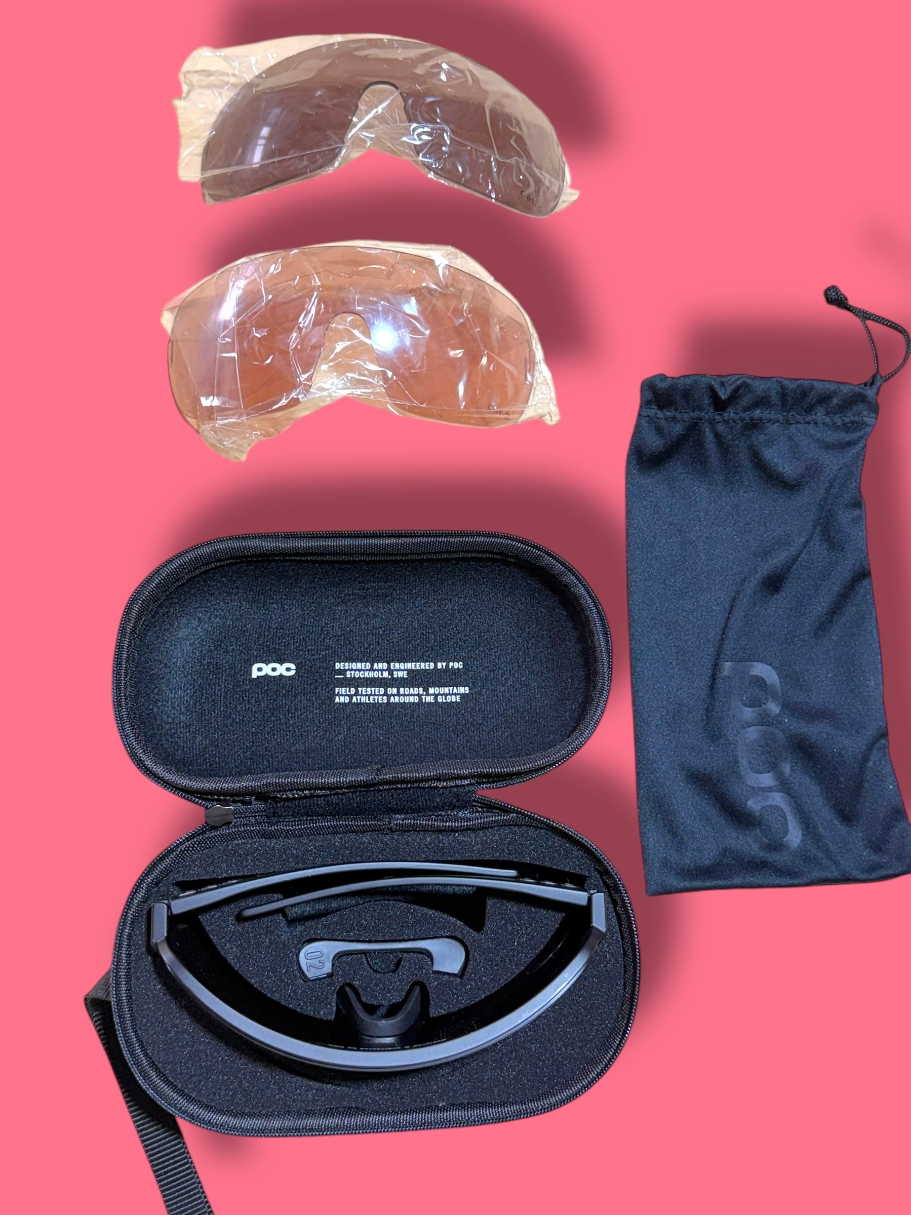 POC Aim Sunglasses and Lenses Team Rider Issued|Incendri-wear |EF Education First|Cycling