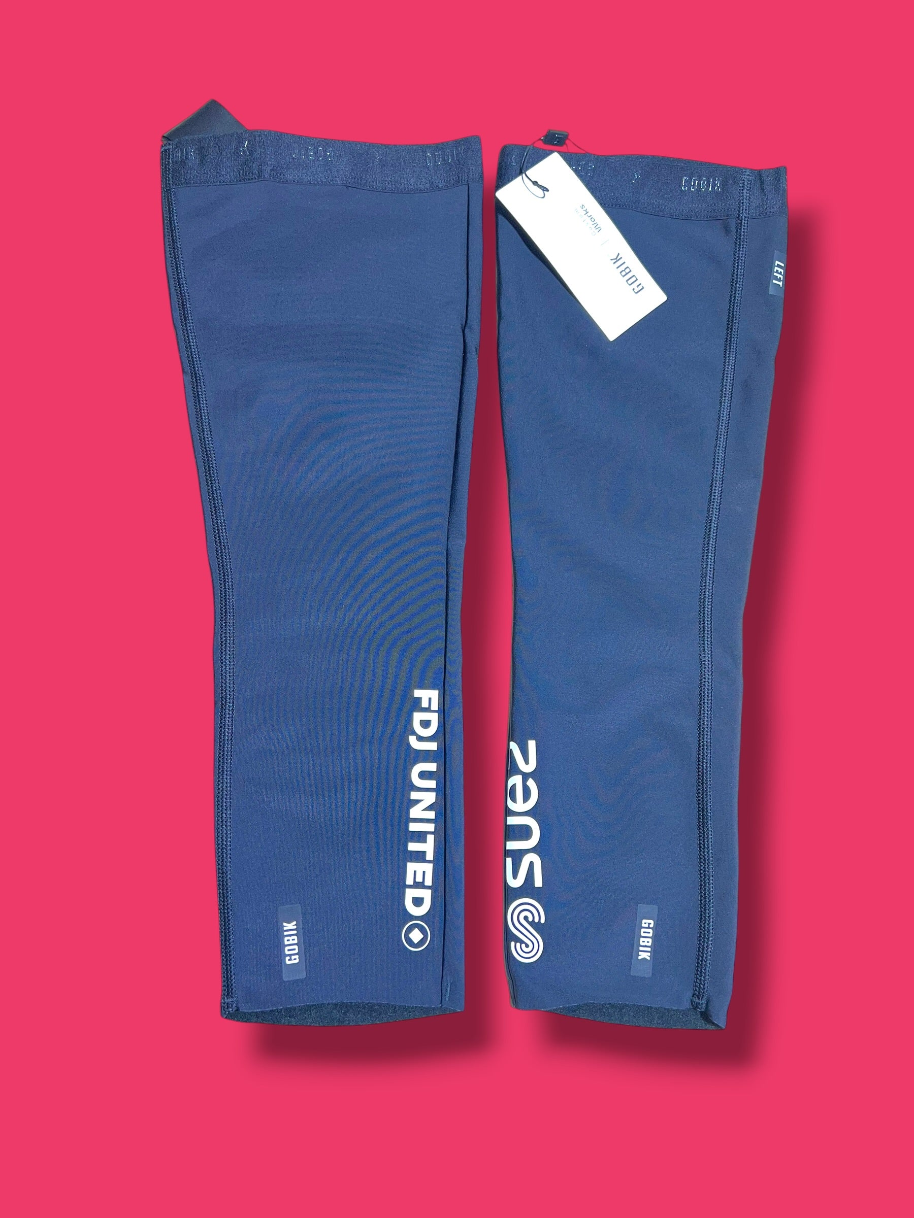 Thermal Knee Warmers|FDJ Suez |Gobik Pro Cycling Kit