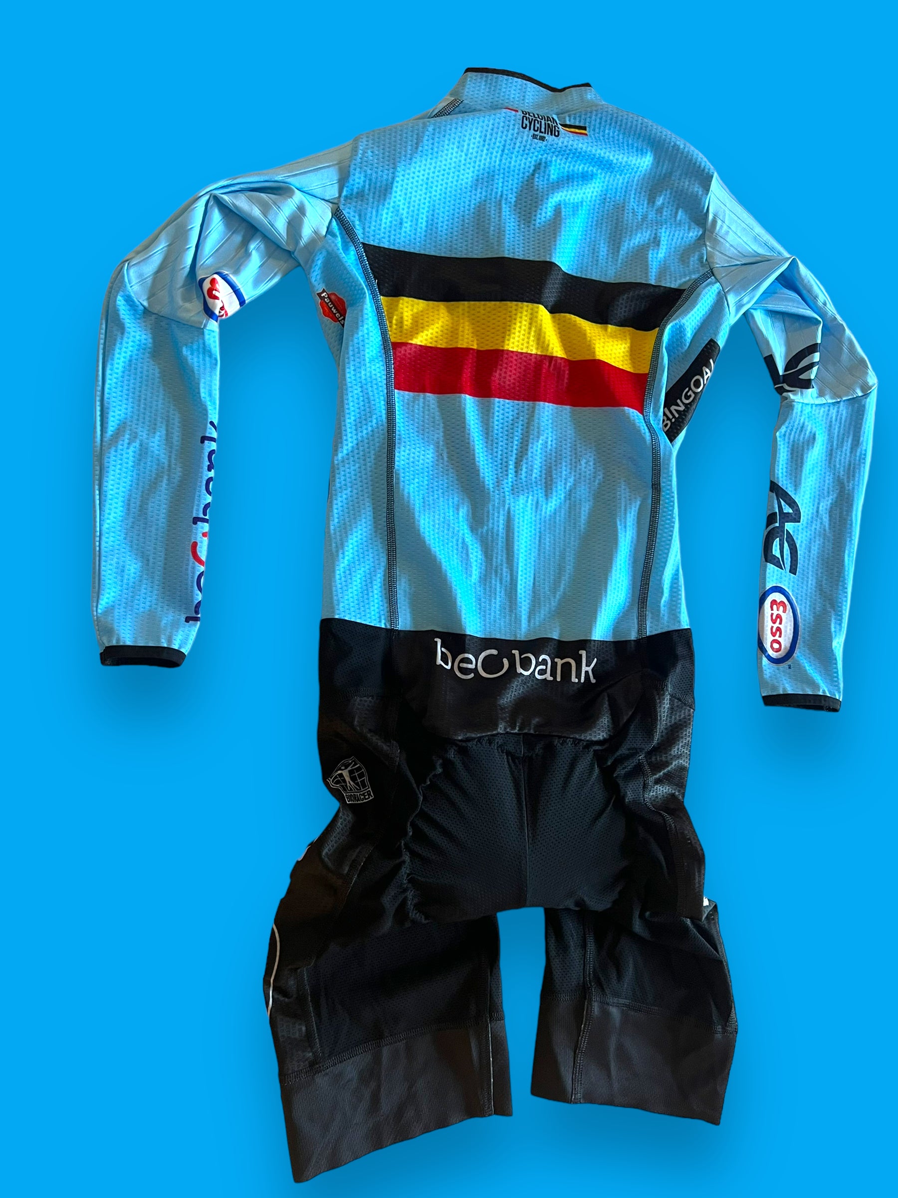 Long Sleeve TT Suit / Cyclocross Suit | Bioracer | Belgian National Team | Pro Cycling Kit