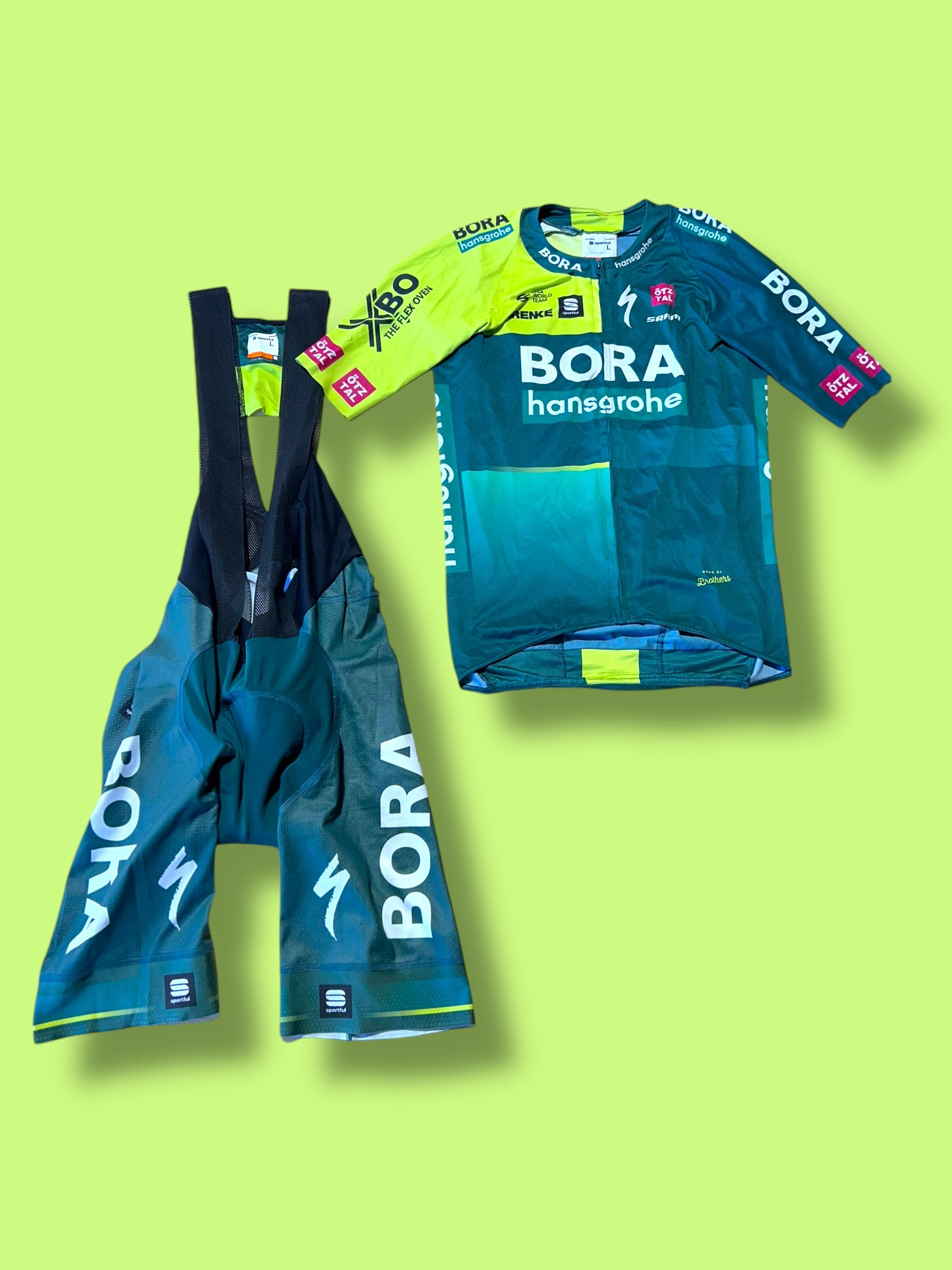 Race Jersey and Bib Shorts Bundle | Le Col | Bora Hansgrohe| Pro Cycling Kit