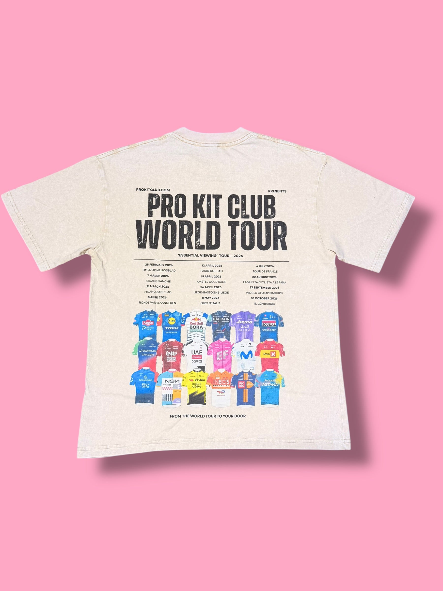 2026 Cycling Season T-Shirt | Pro Kit Club