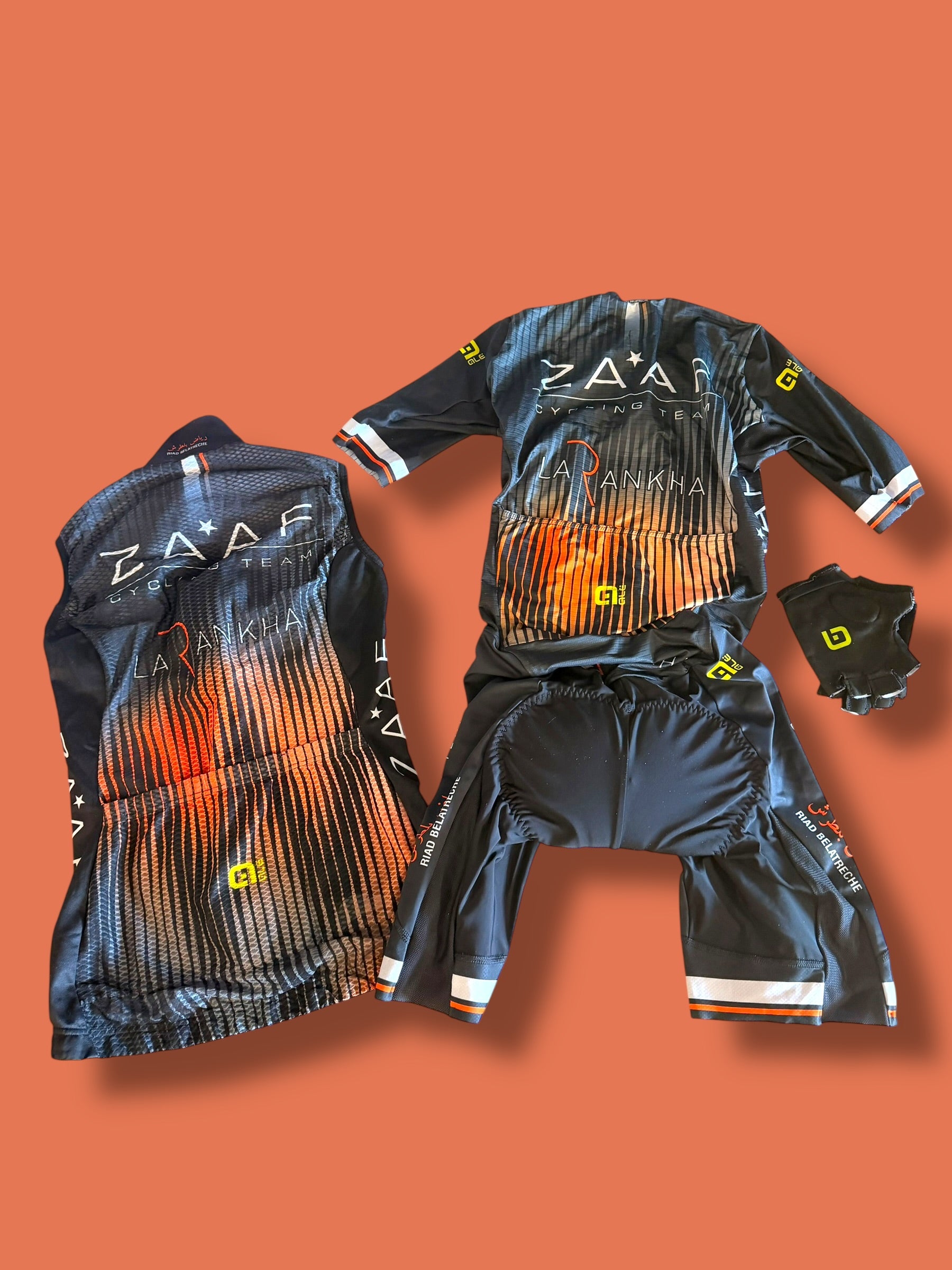 Aerosuit, Wind Vest and Gloves Bundle | Team ZAAF Women | Ale | Pro Cycling Kit