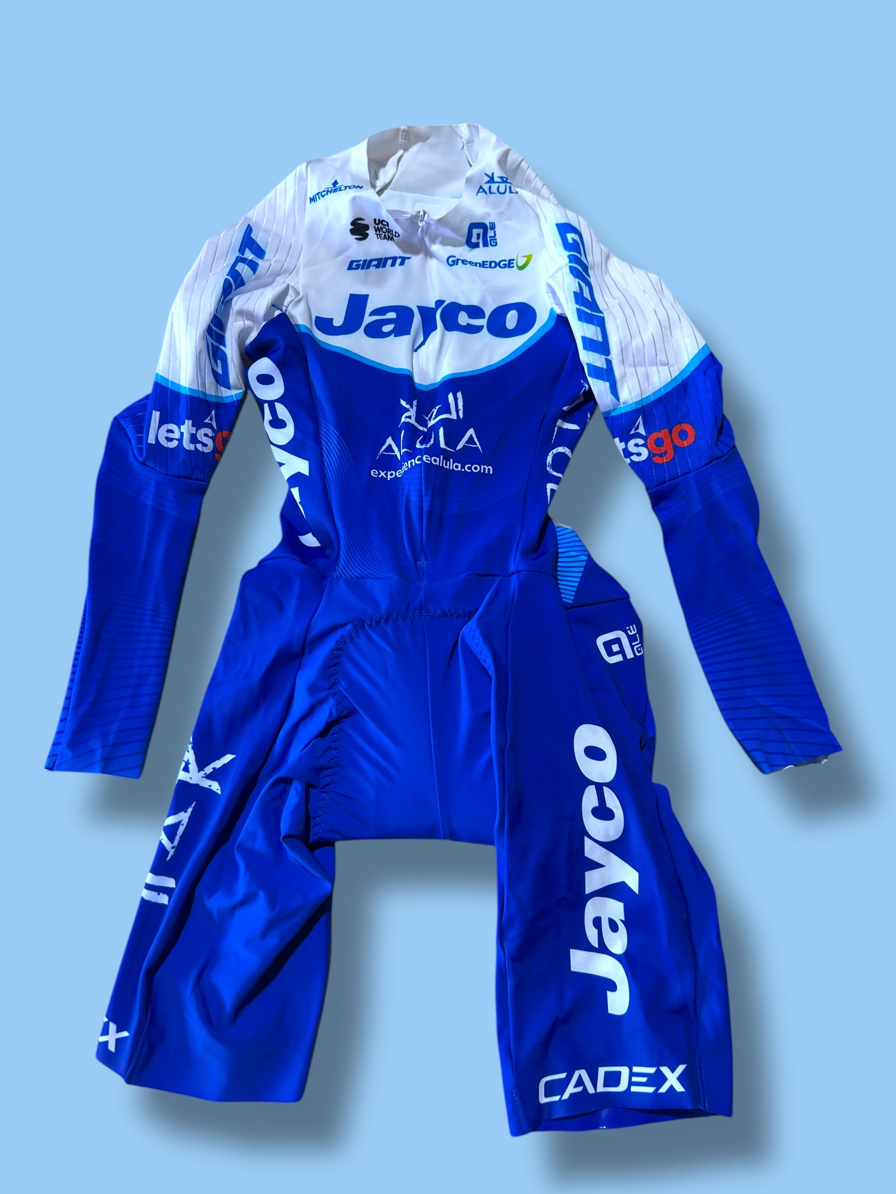 TT Suit Time Trial Triathlon Road Racing Aerosuit| Ale |Jayco Alula| Pro Cycling Kit