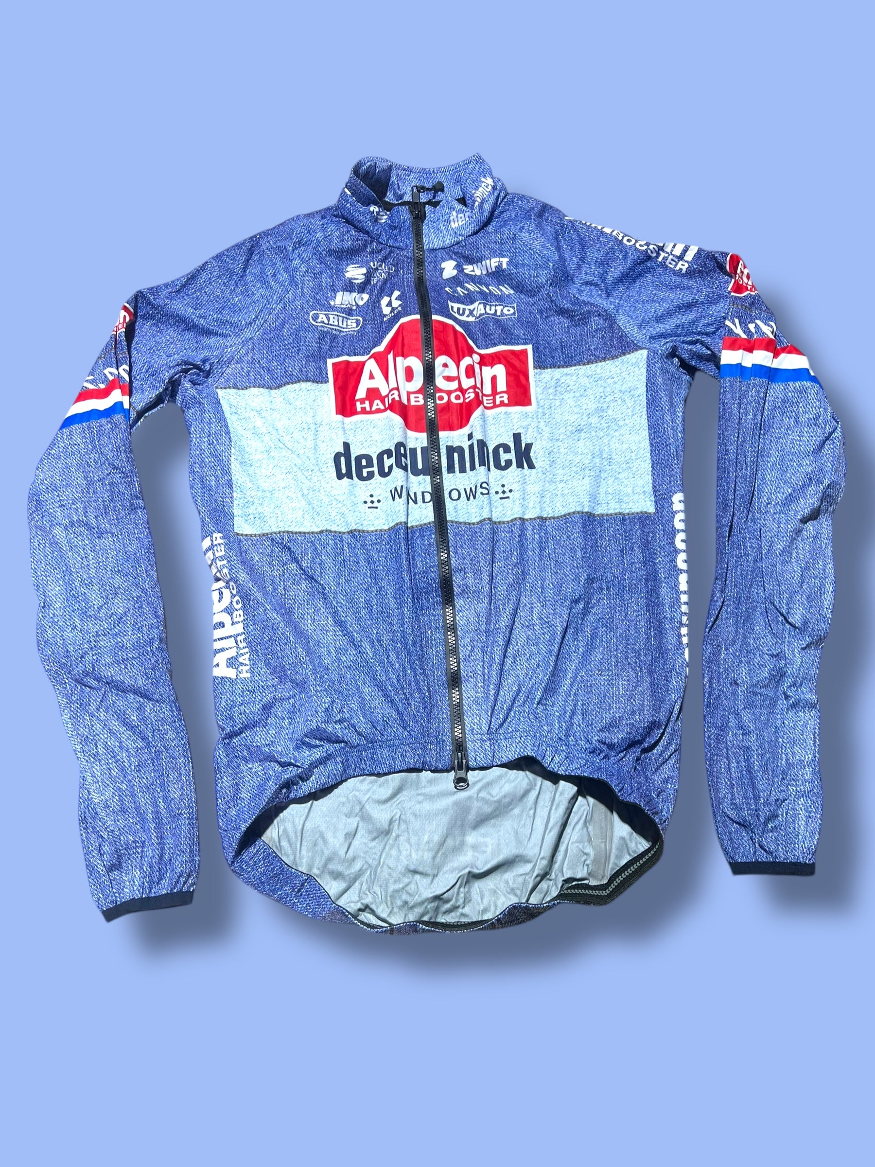 Rain Jacket Packable Windproof Water Resistant | Alpecin Deceuninck Kalas| Pro Cycling Kit