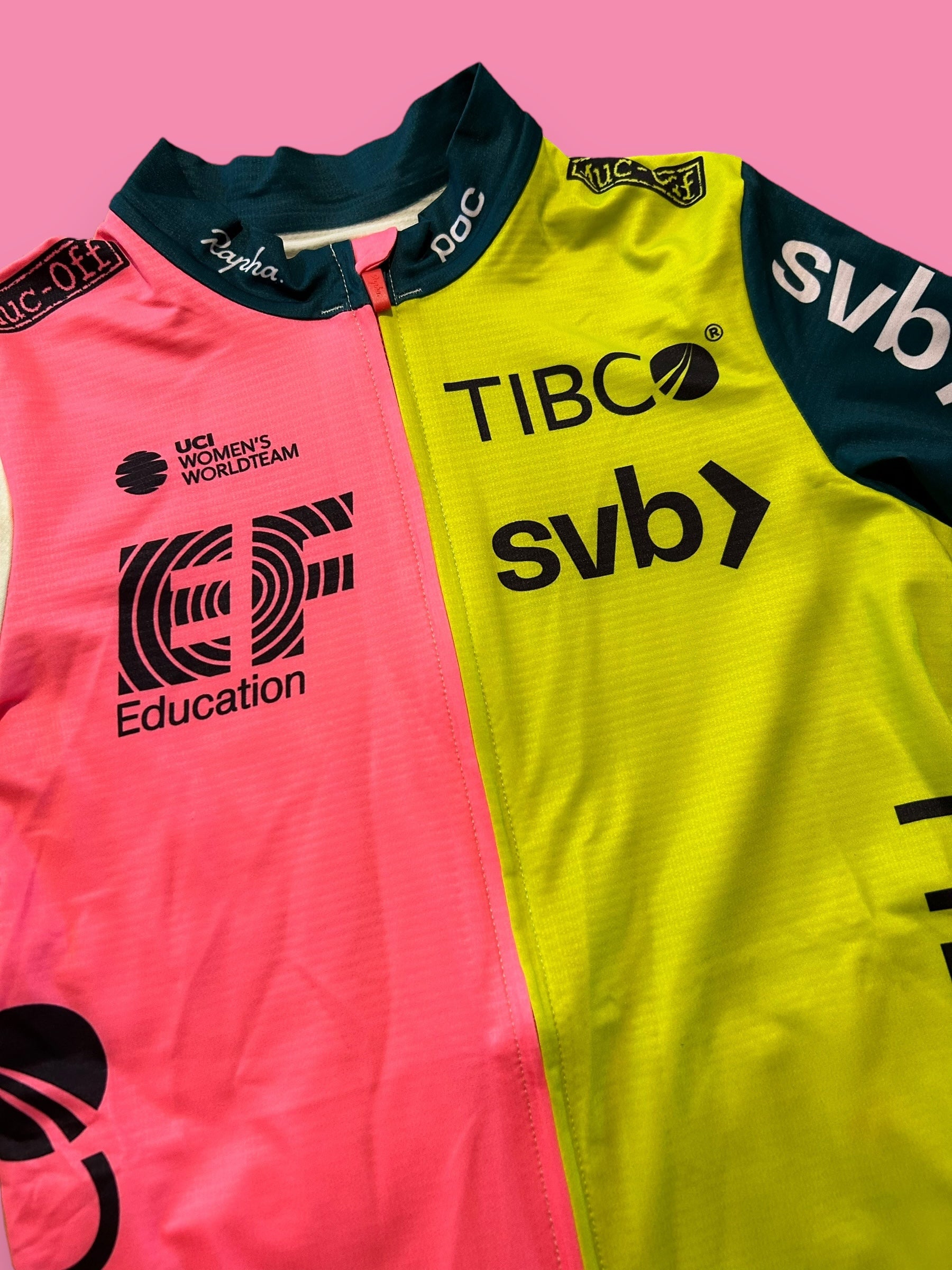 Thermal Long Sleeve Jersey Womens Giro D'Italia Switchout | Rapha Pro Team | EF Education First | Pro Cycling Kit