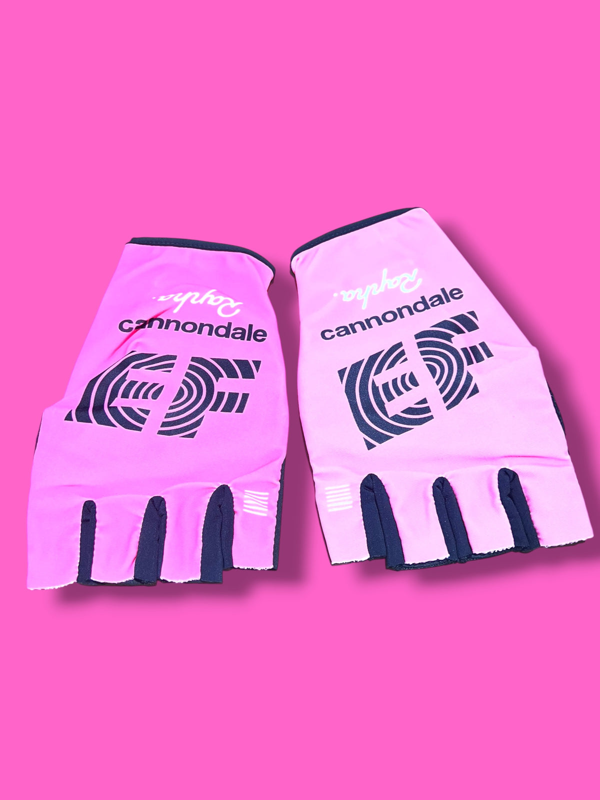 EF 2023 Pro Team Mitts with Padded Palms | EF Education First | Rapha Men's Pro Kit